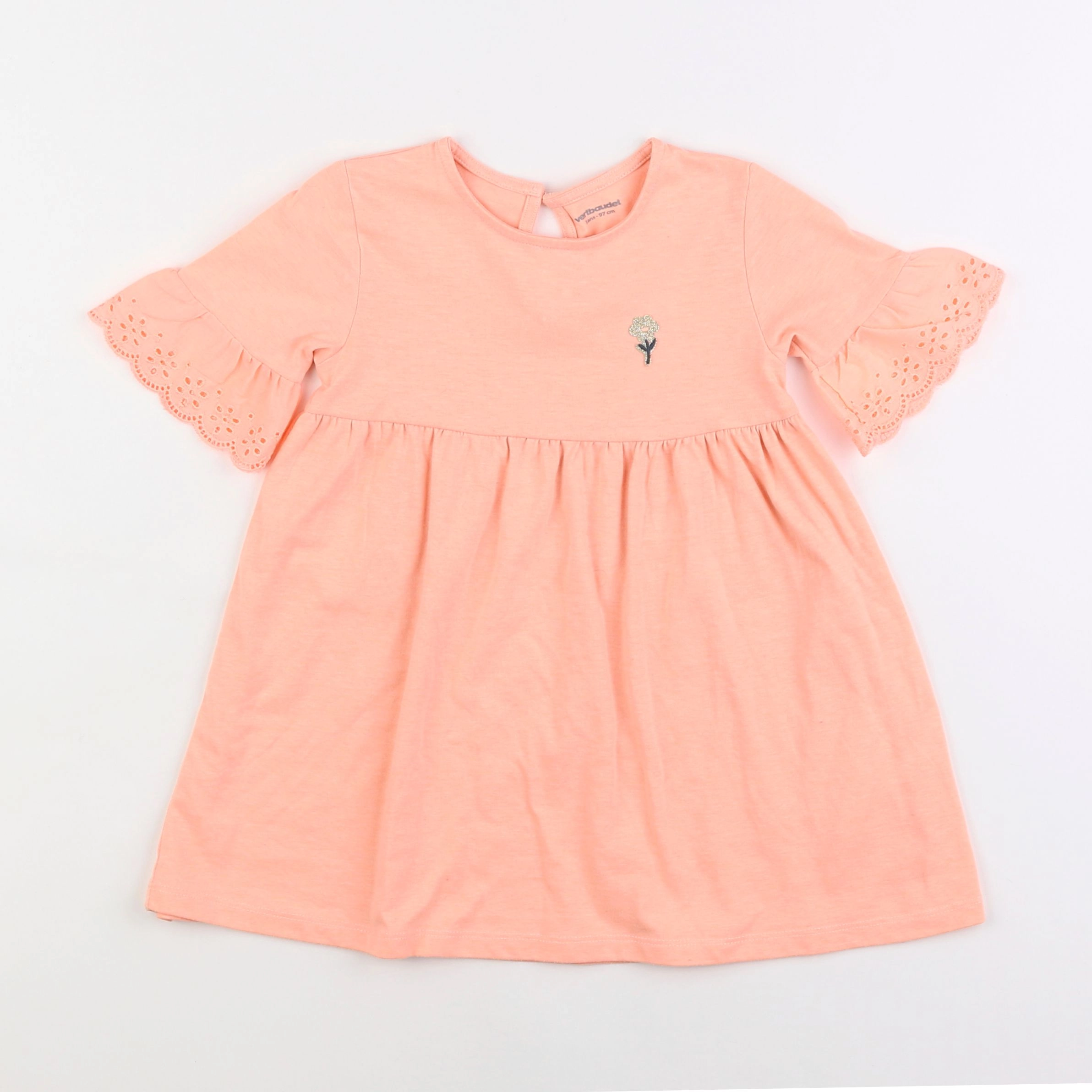 Vertbaudet - robe rose - 3 ans