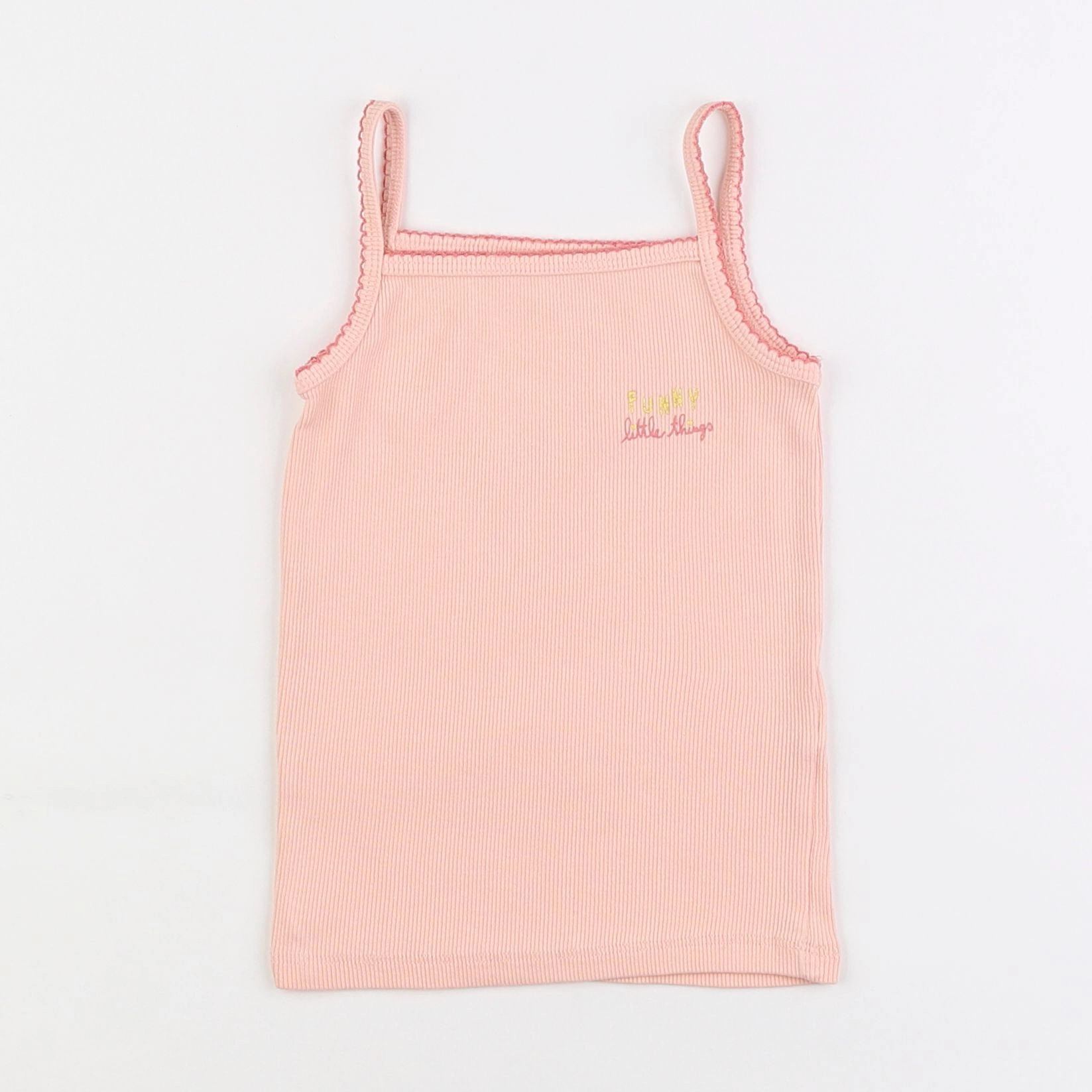 Vertbaudet - maillot de corps rose - 4 ans