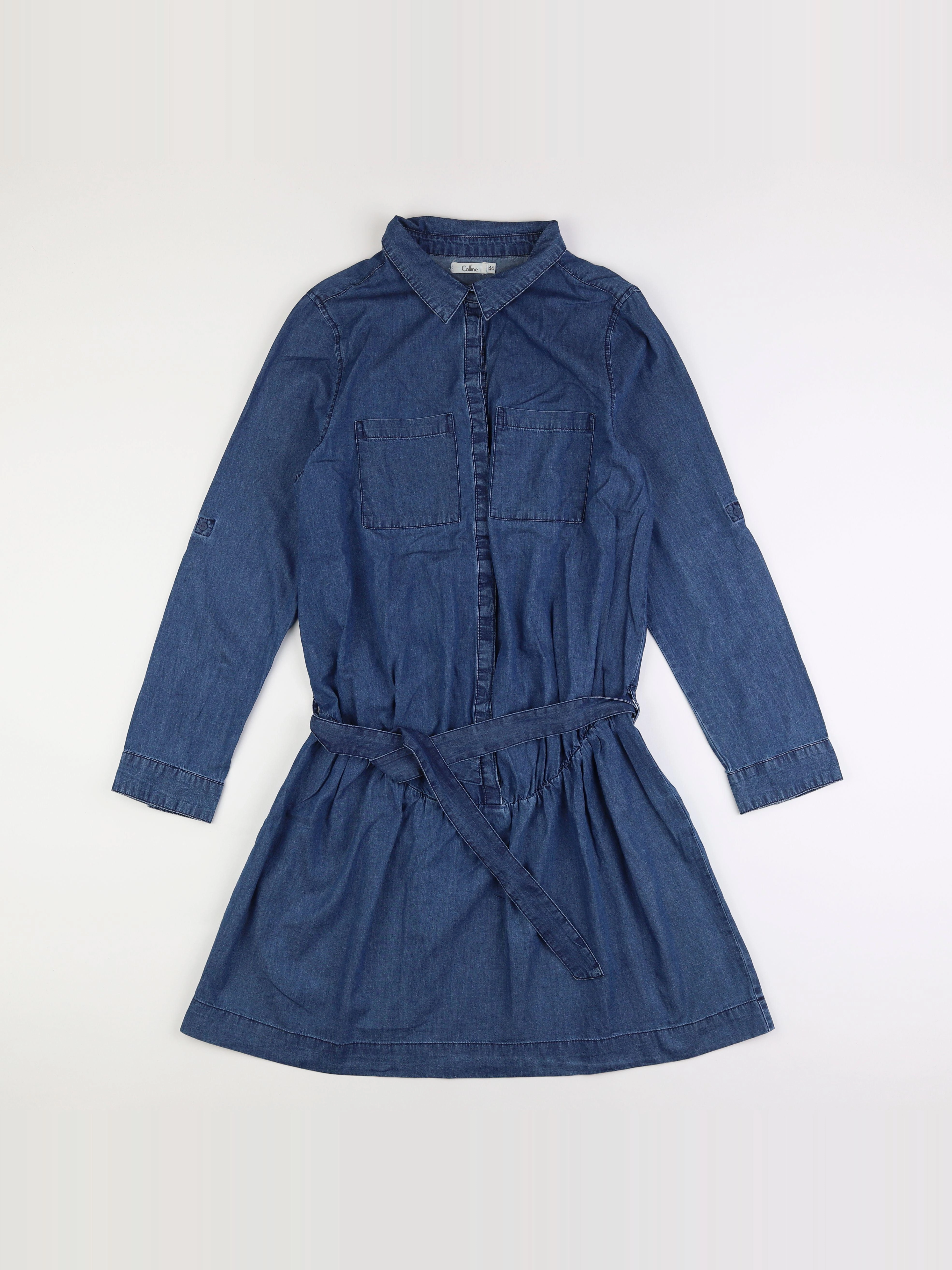 Vertbaudet - robe grossesse bleu - 44