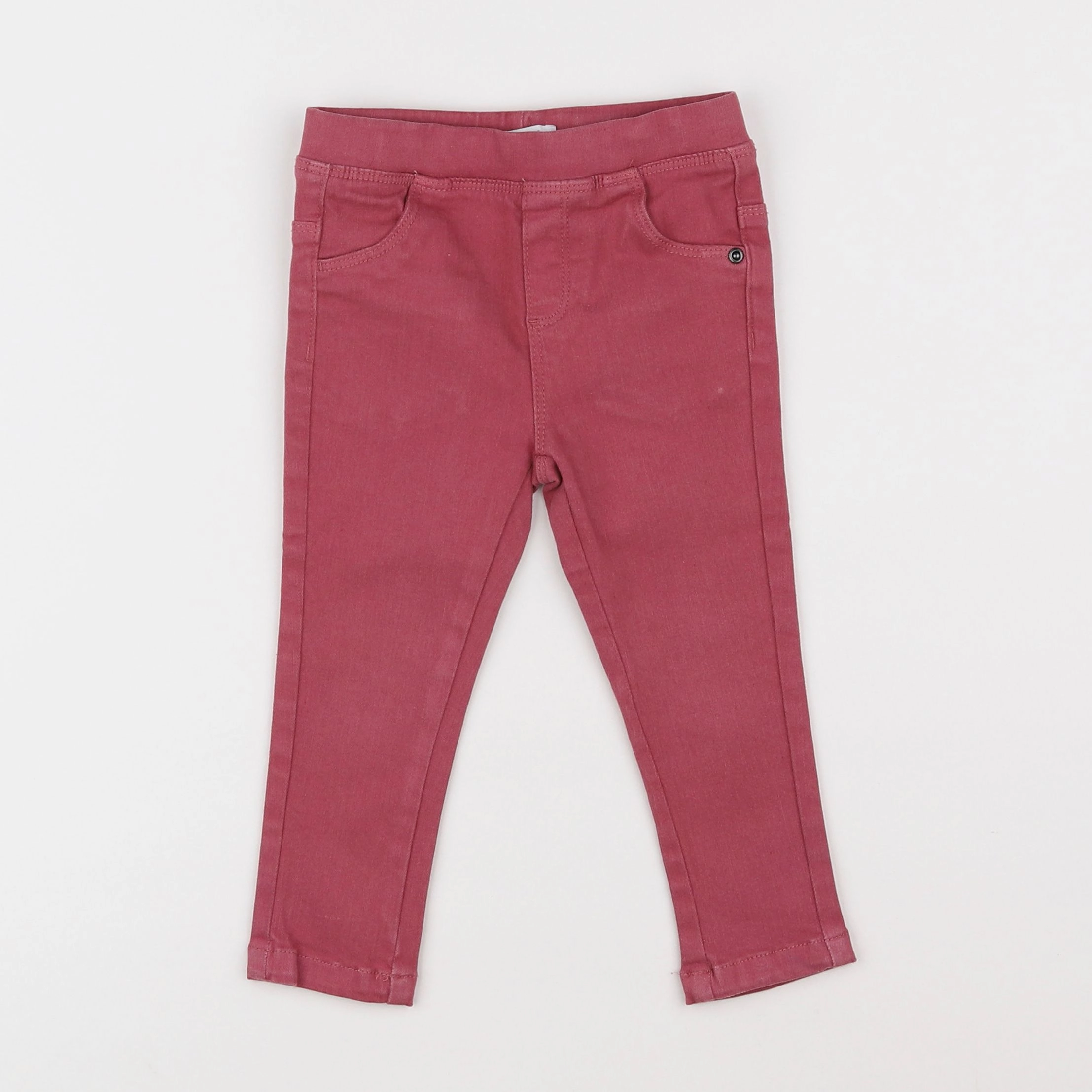 Vertbaudet - jegging rose - 2 ans