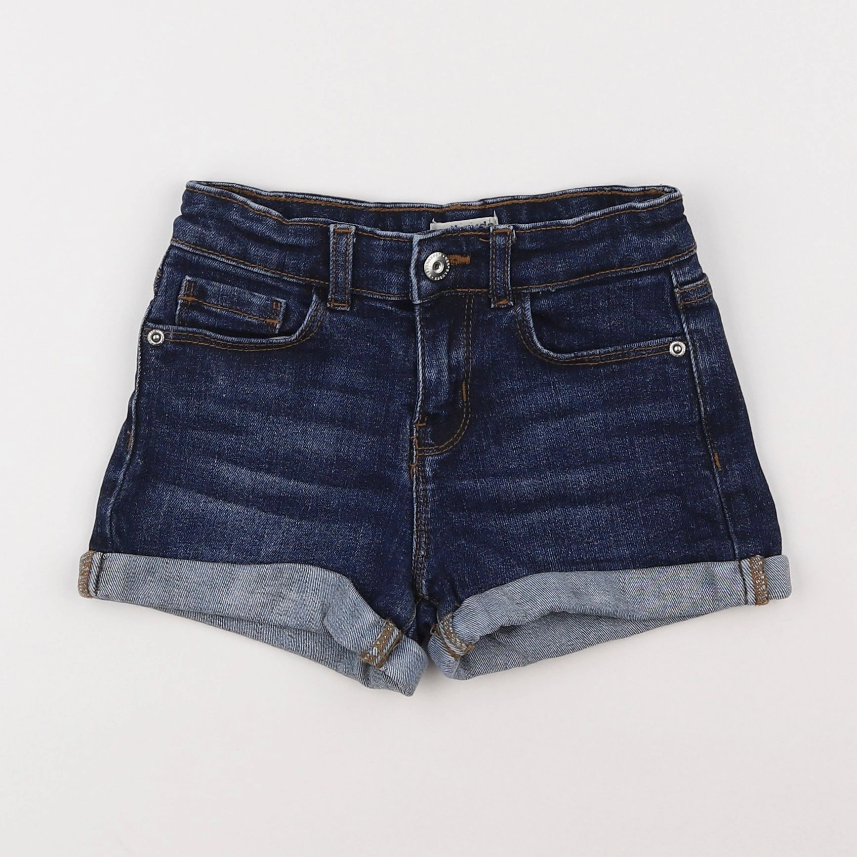 Vertbaudet - short bleu - 7 ans