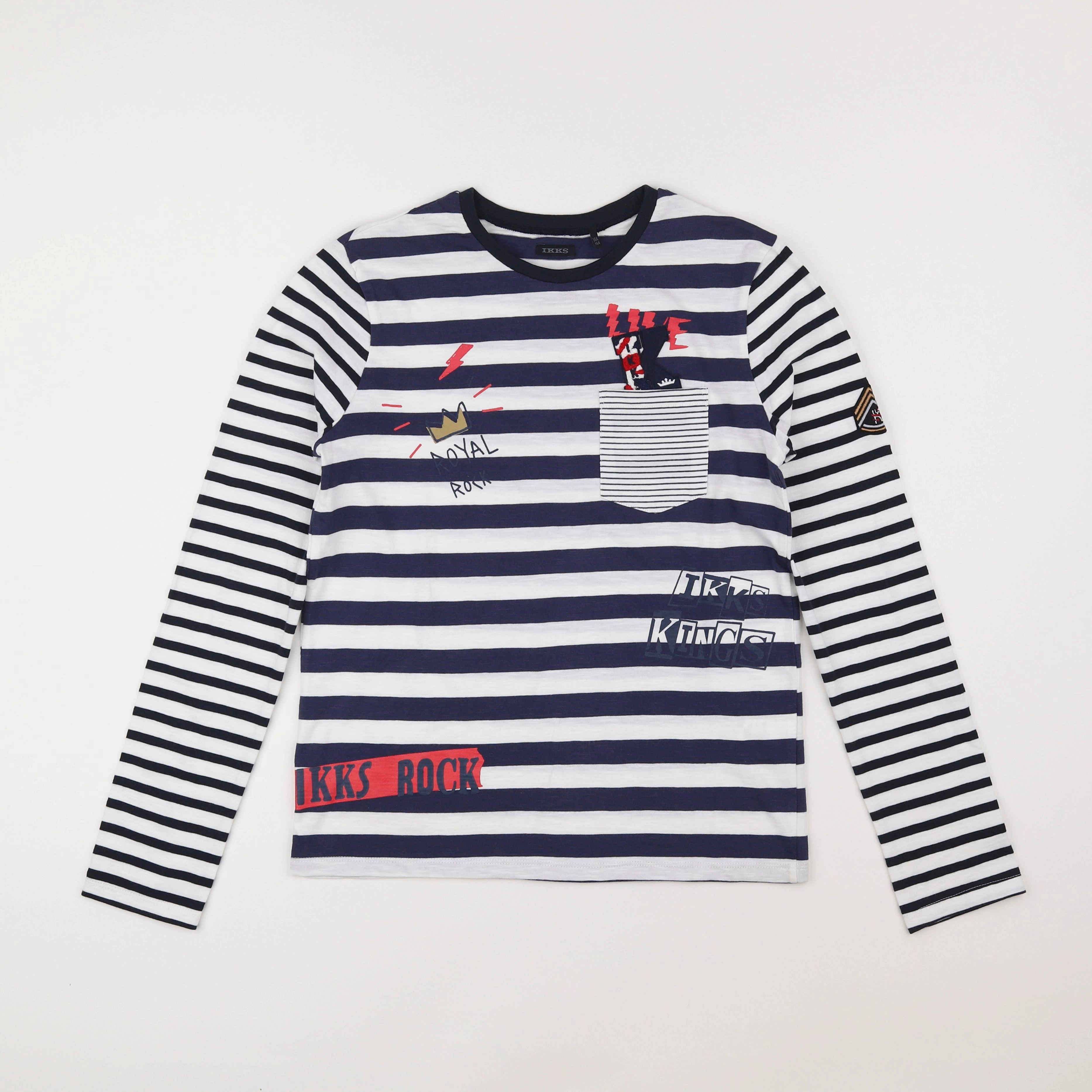 IKKS - tee-shirt bleu - 14 ans