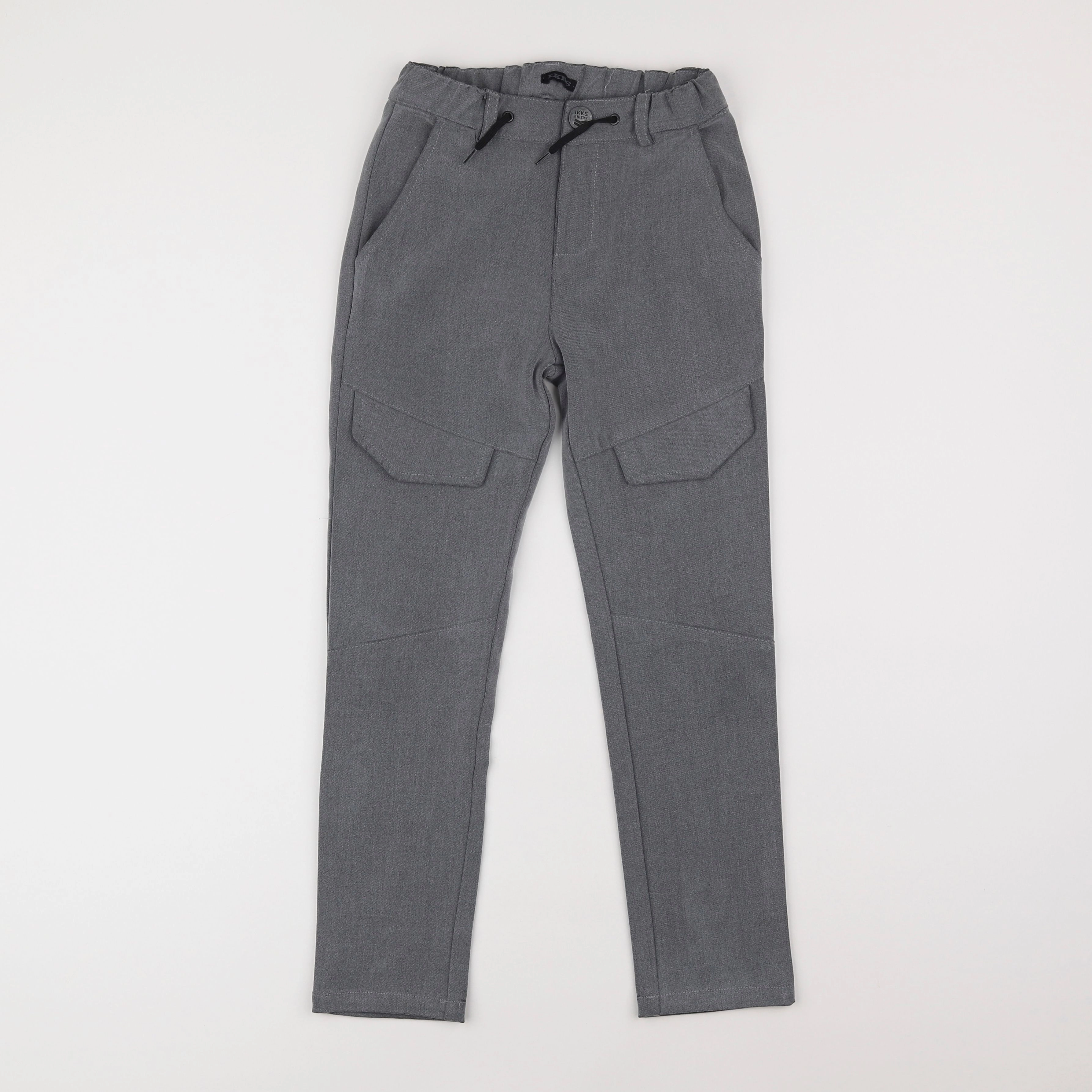 IKKS - pantalon gris - 8 ans