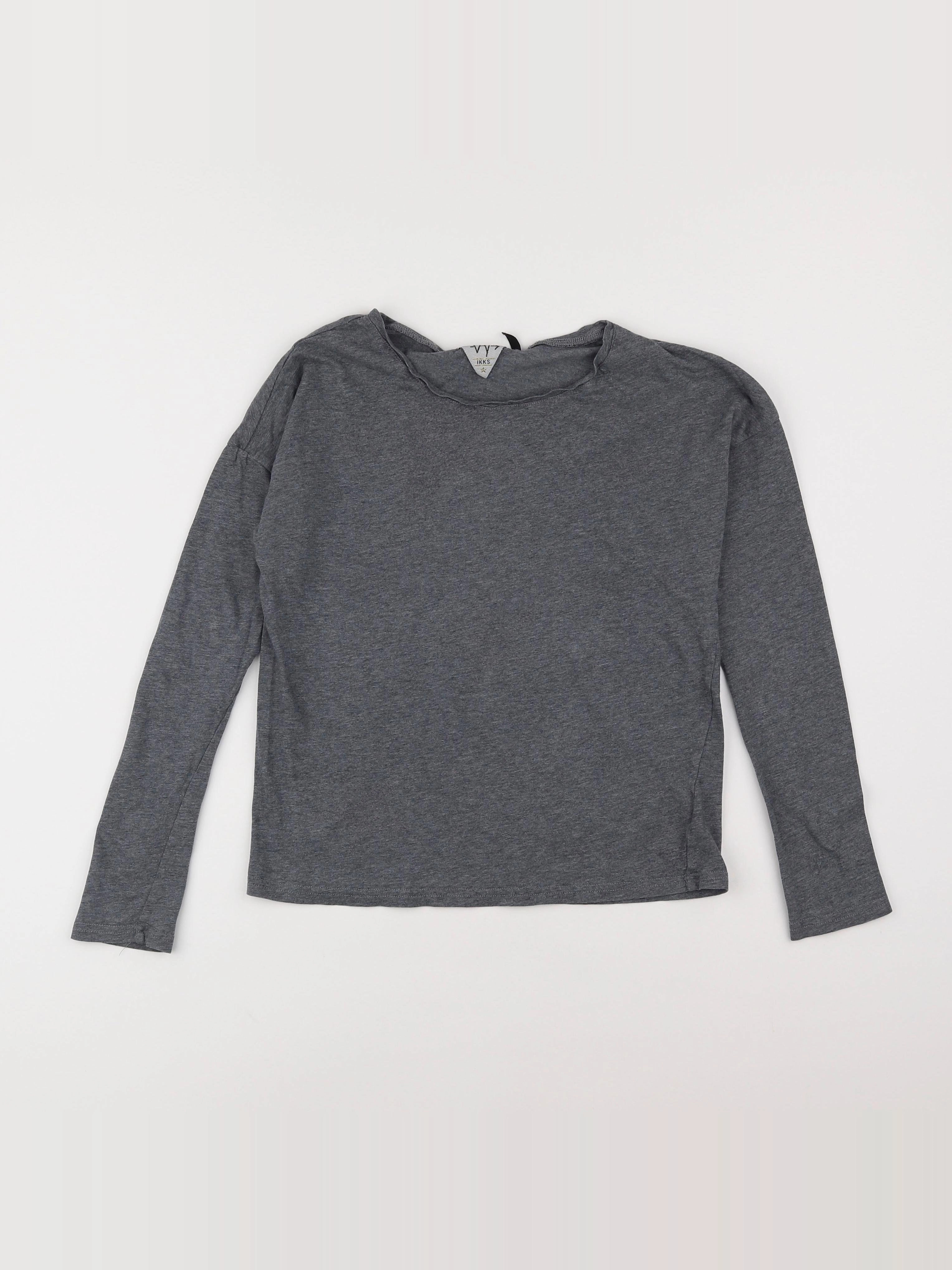 IKKS - tee-shirt gris - 12 ans