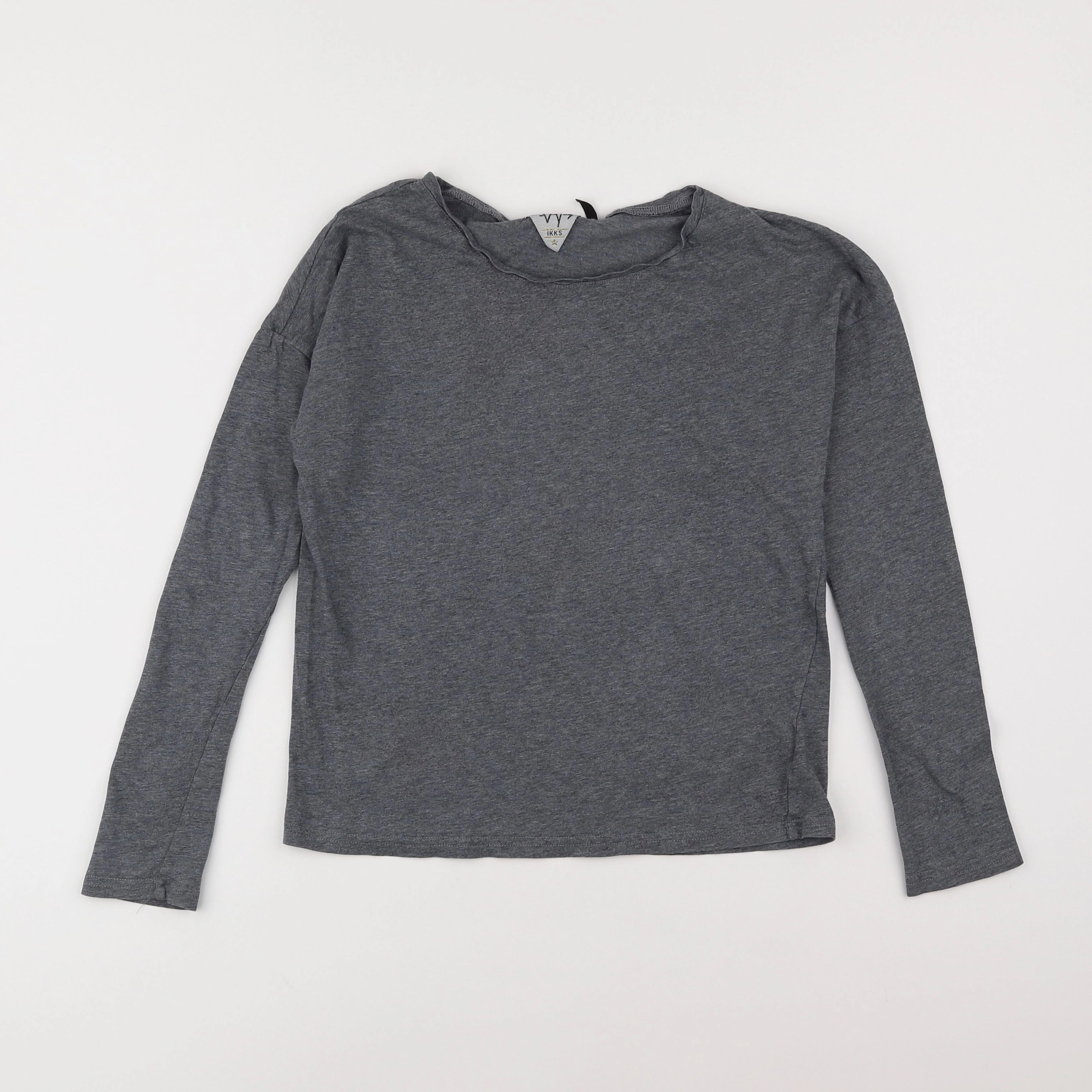 IKKS - tee-shirt gris - 12 ans