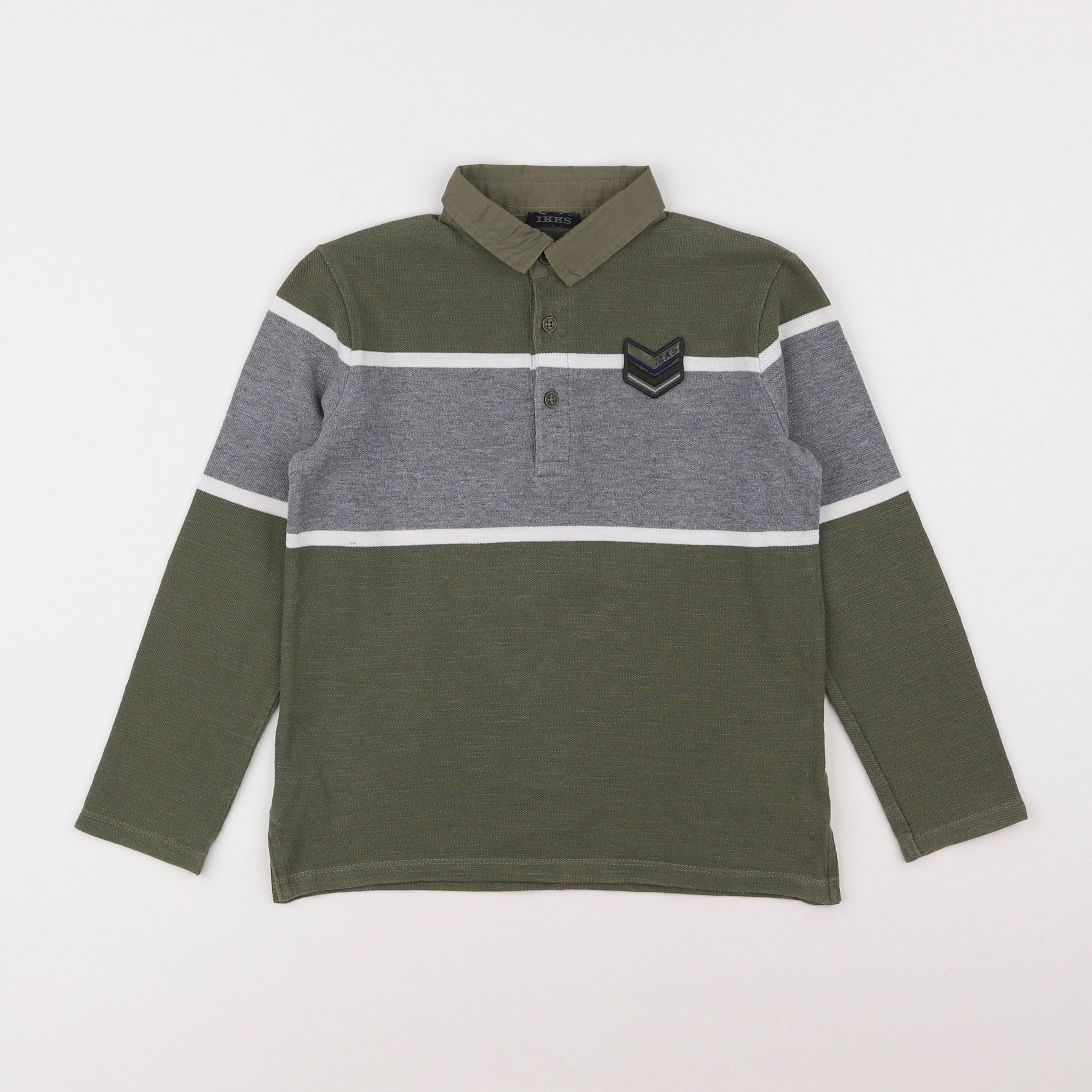 IKKS - polo vert - 6 ans