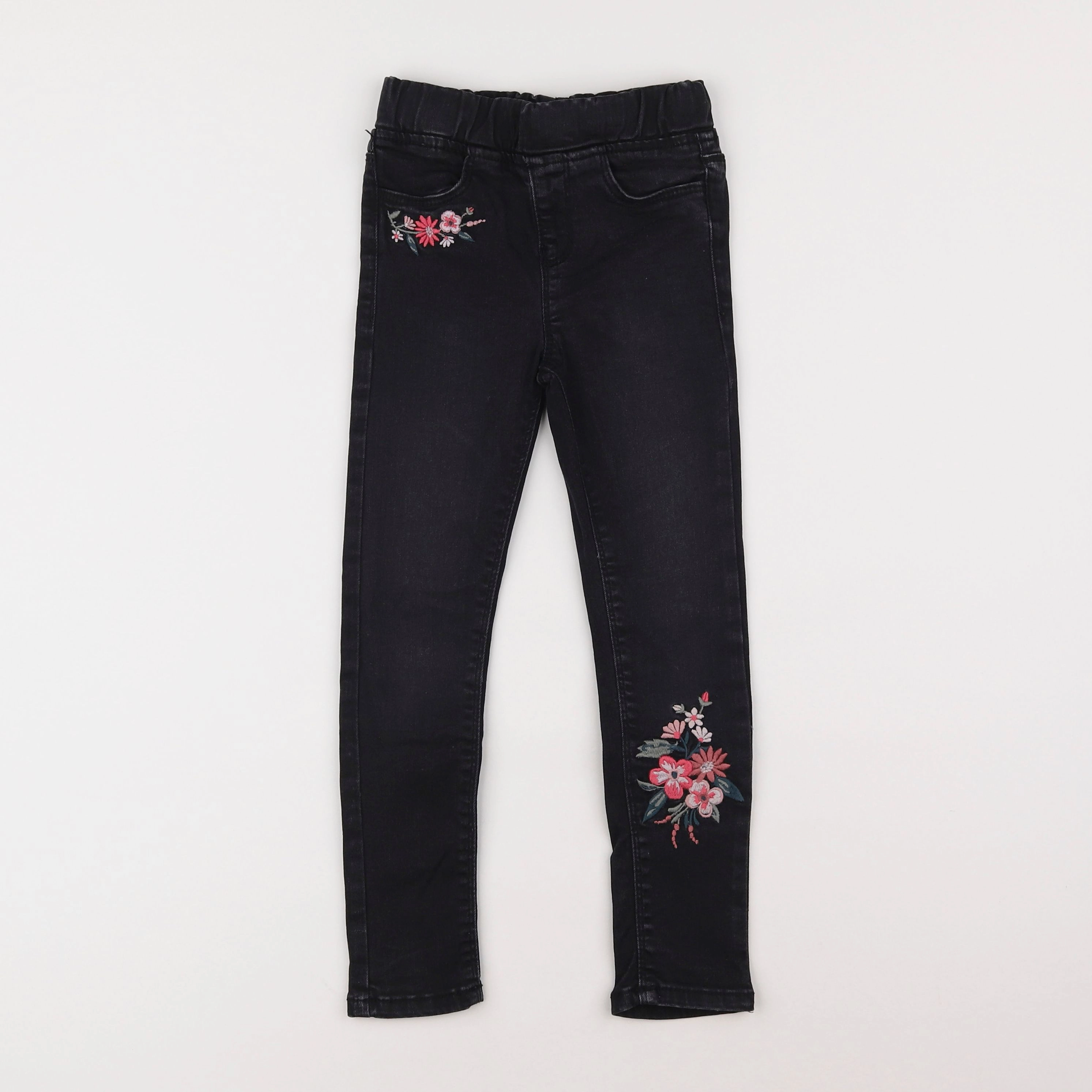 Vertbaudet - jegging noir - 5 ans