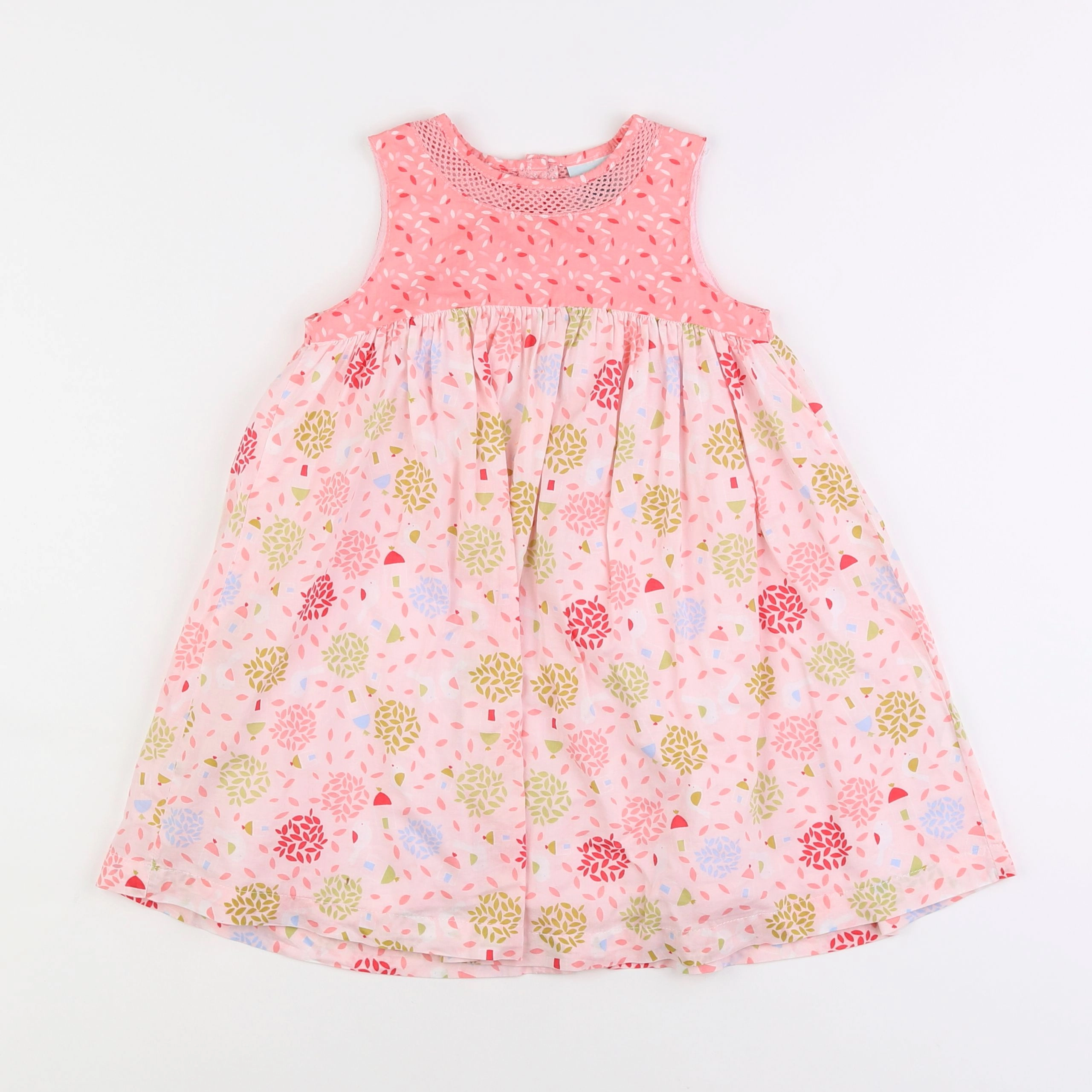 Vertbaudet - robe multicolore - 3 ans