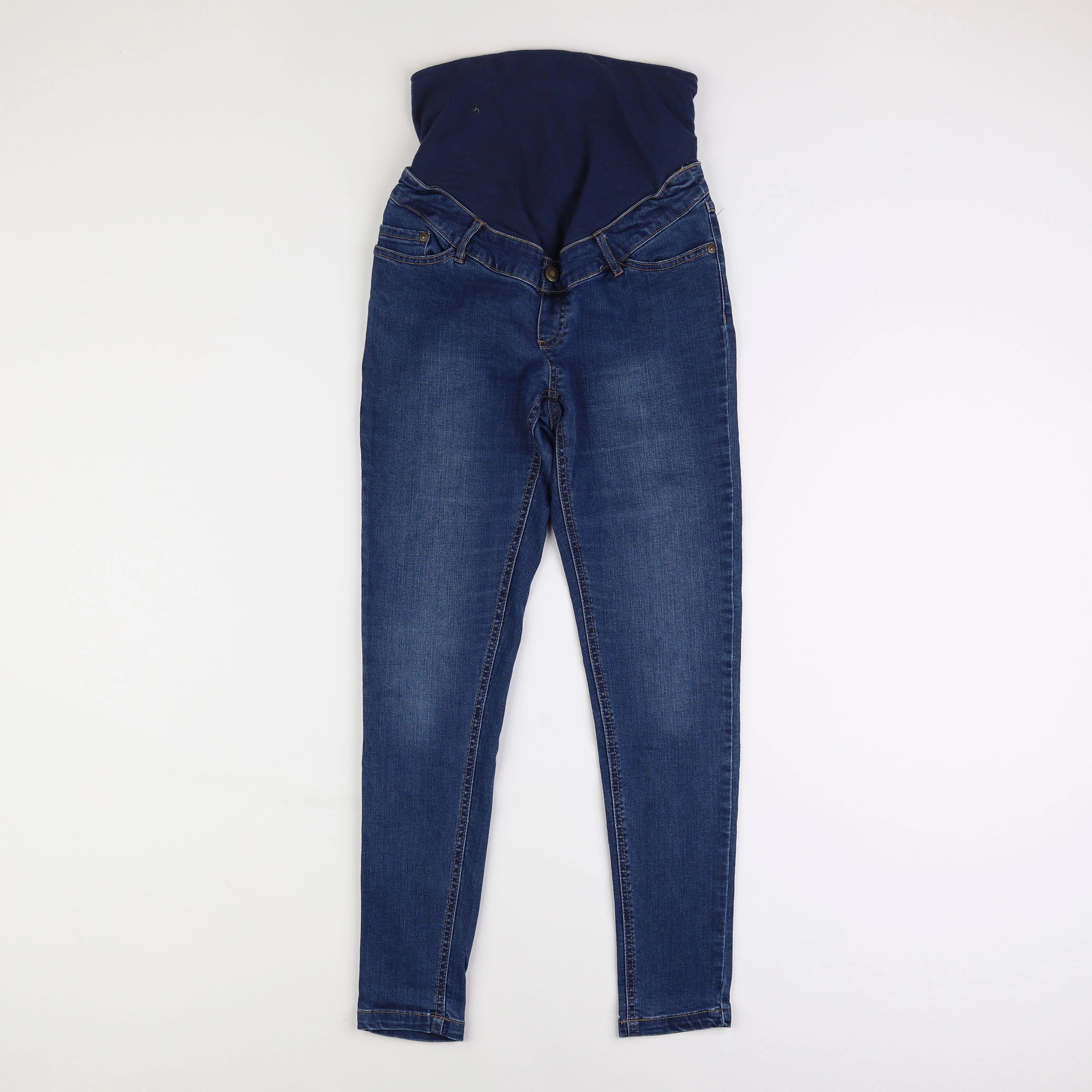 Vertbaudet - jean grossesse bleu - 34