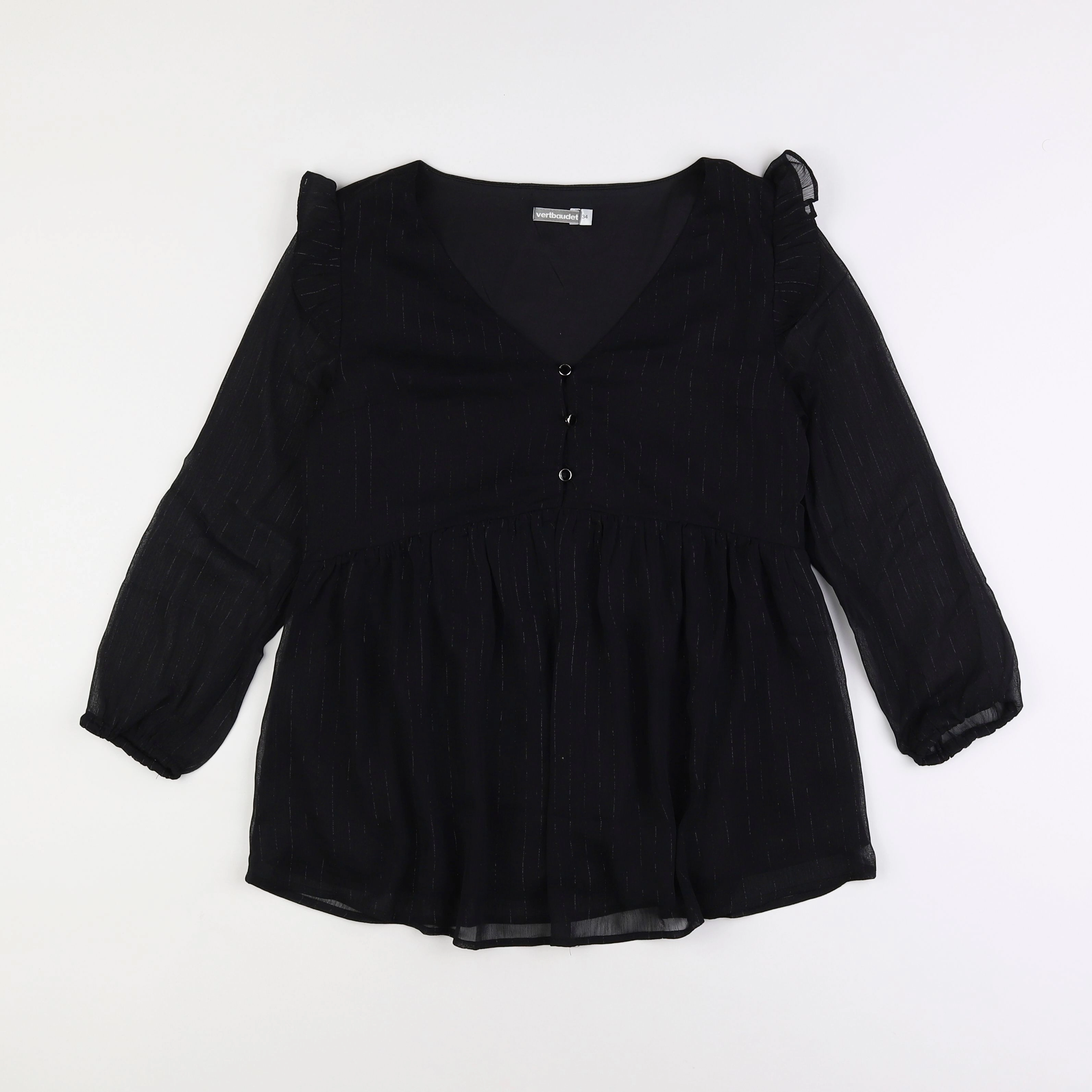 Vertbaudet - blouse grossesse noir - 34