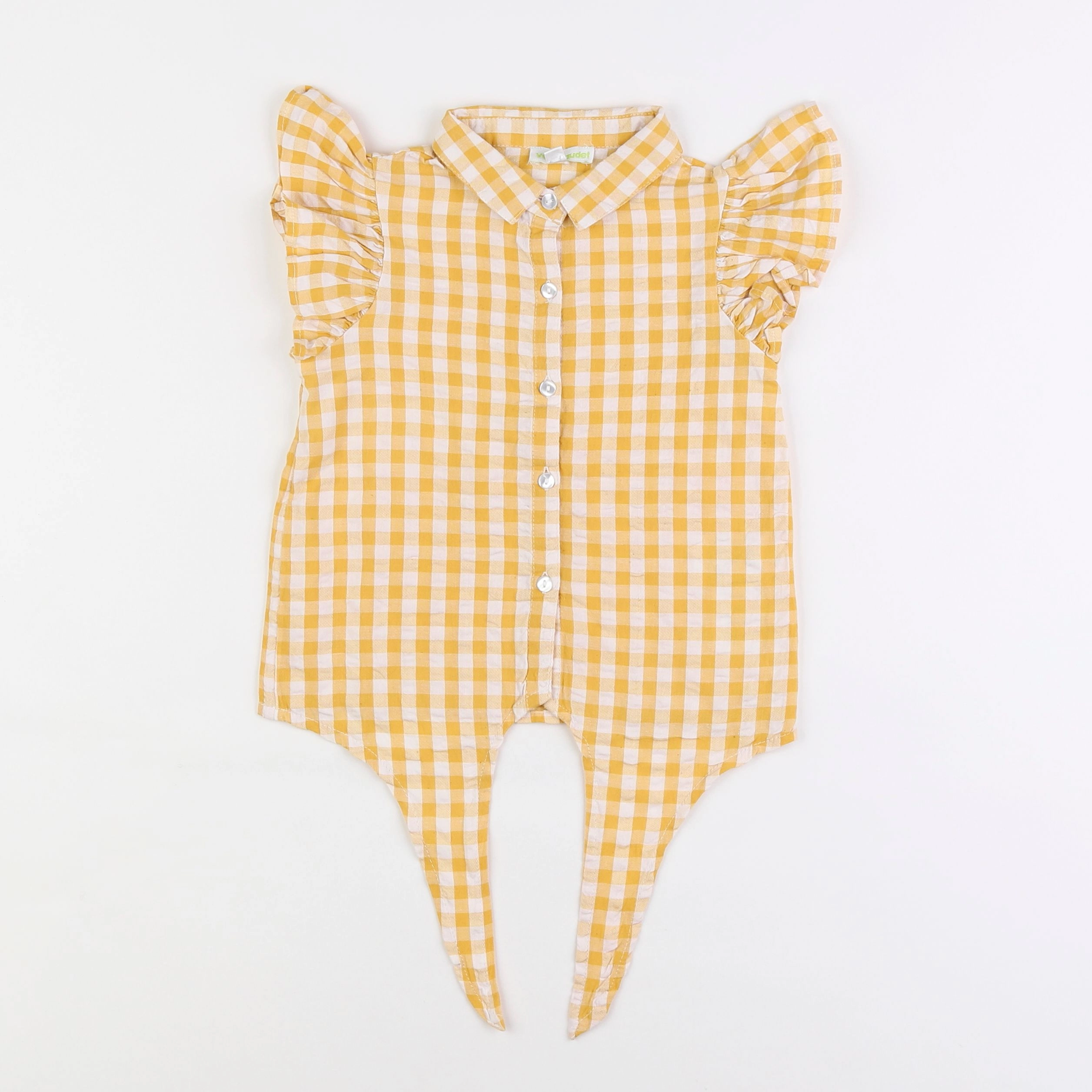 Vertbaudet - blouse jaune - 4 ans