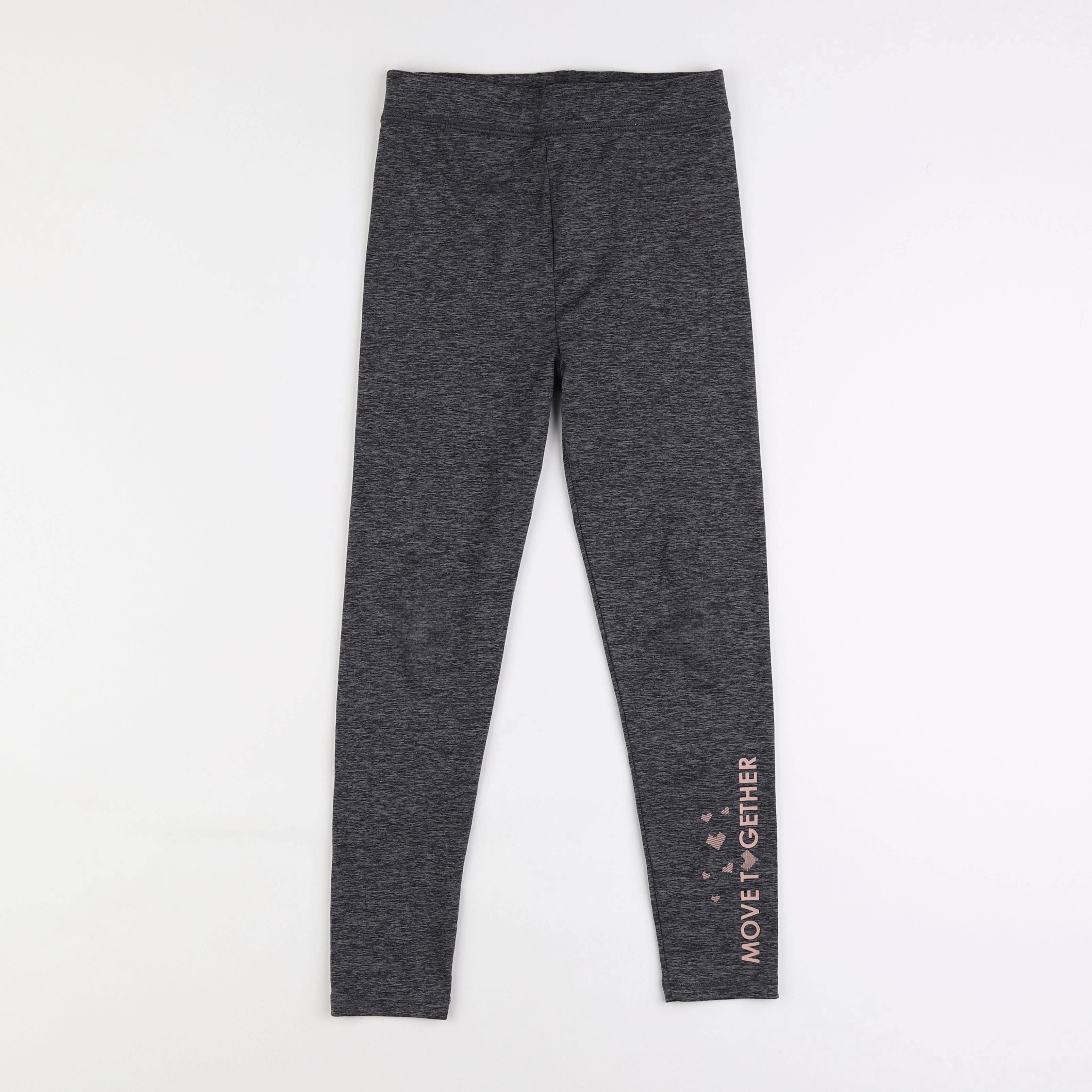 Vertbaudet - legging gris - 8 ans