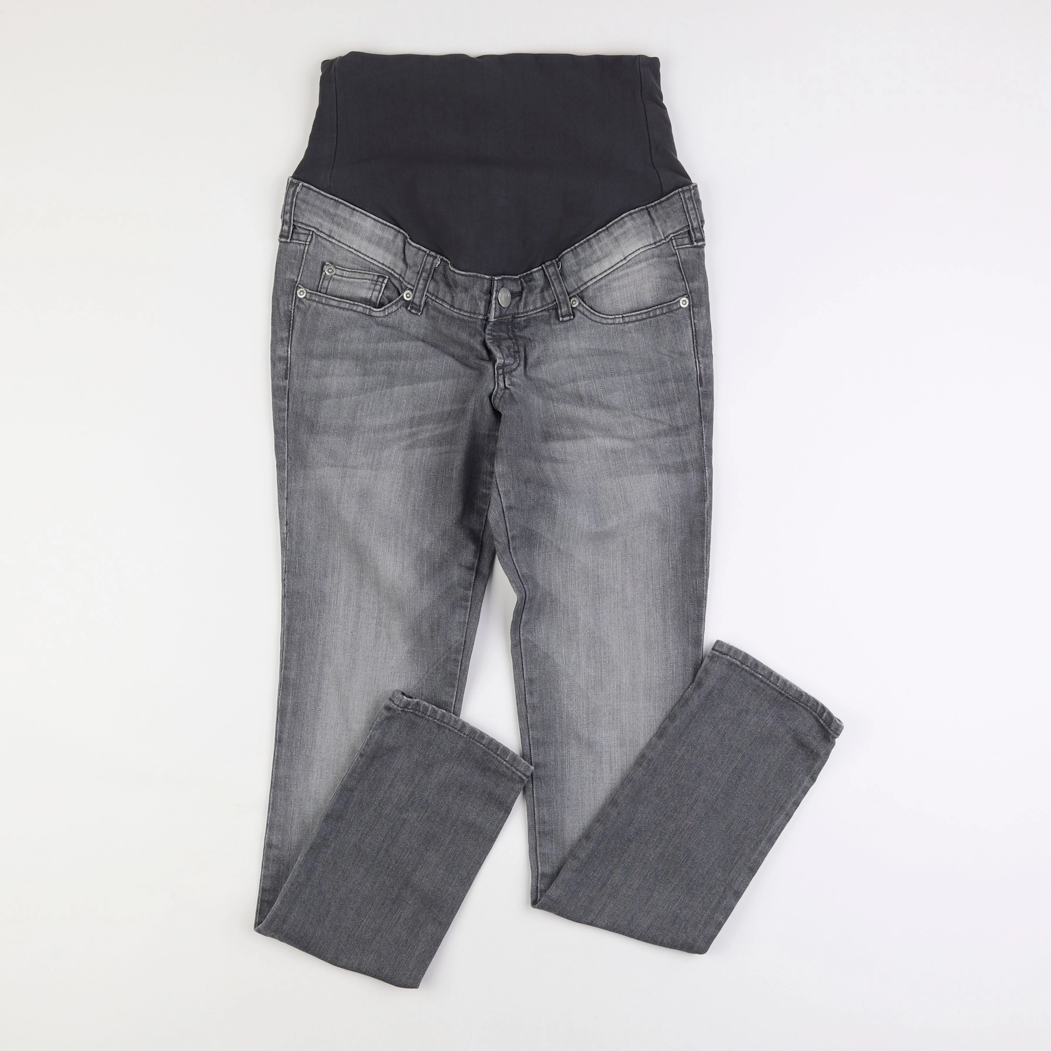 H&M - jean grossesse gris - 38 à 40