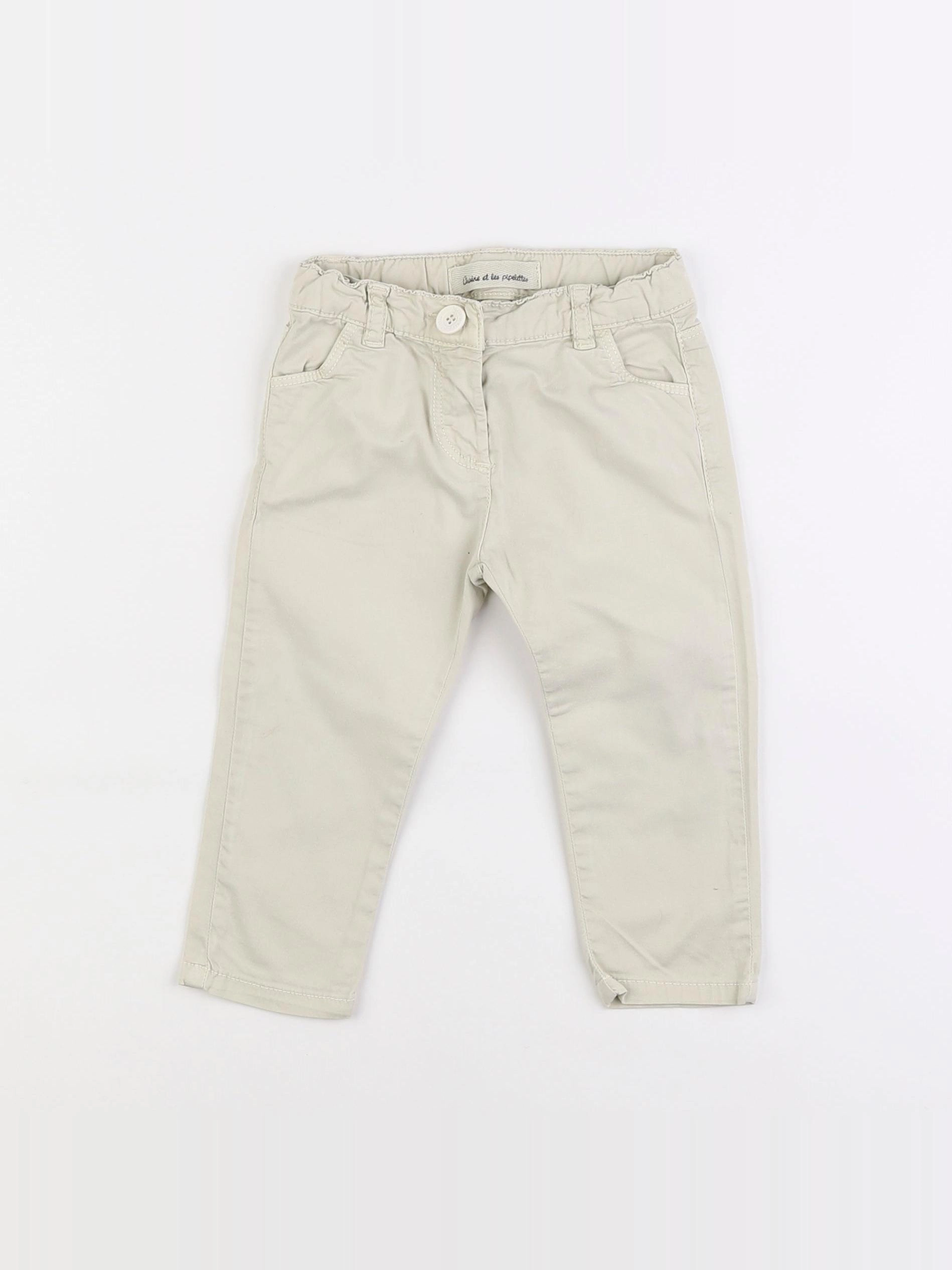 Zara - pantalon beige - 18 mois