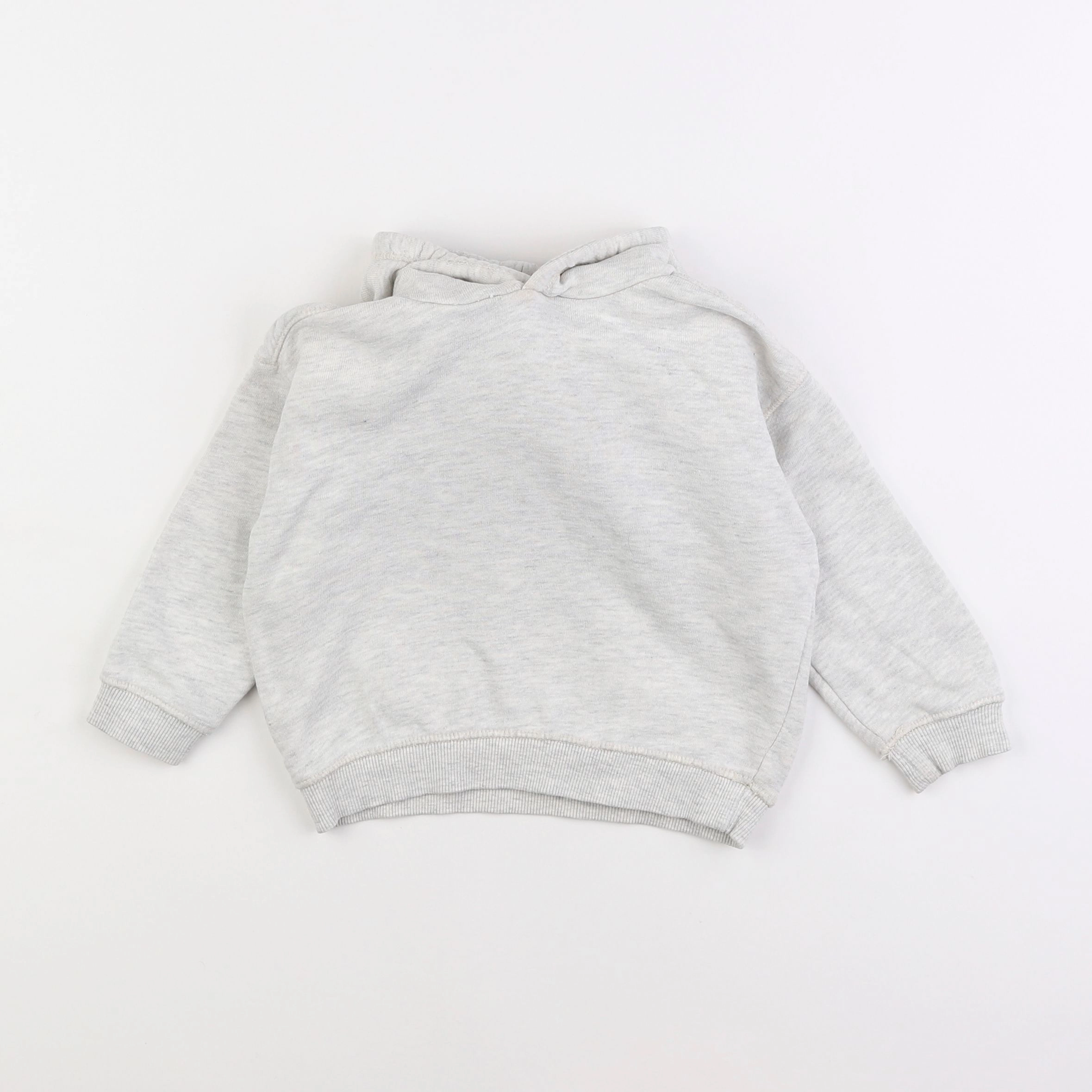 Zara - sweat gris - 12/18 mois