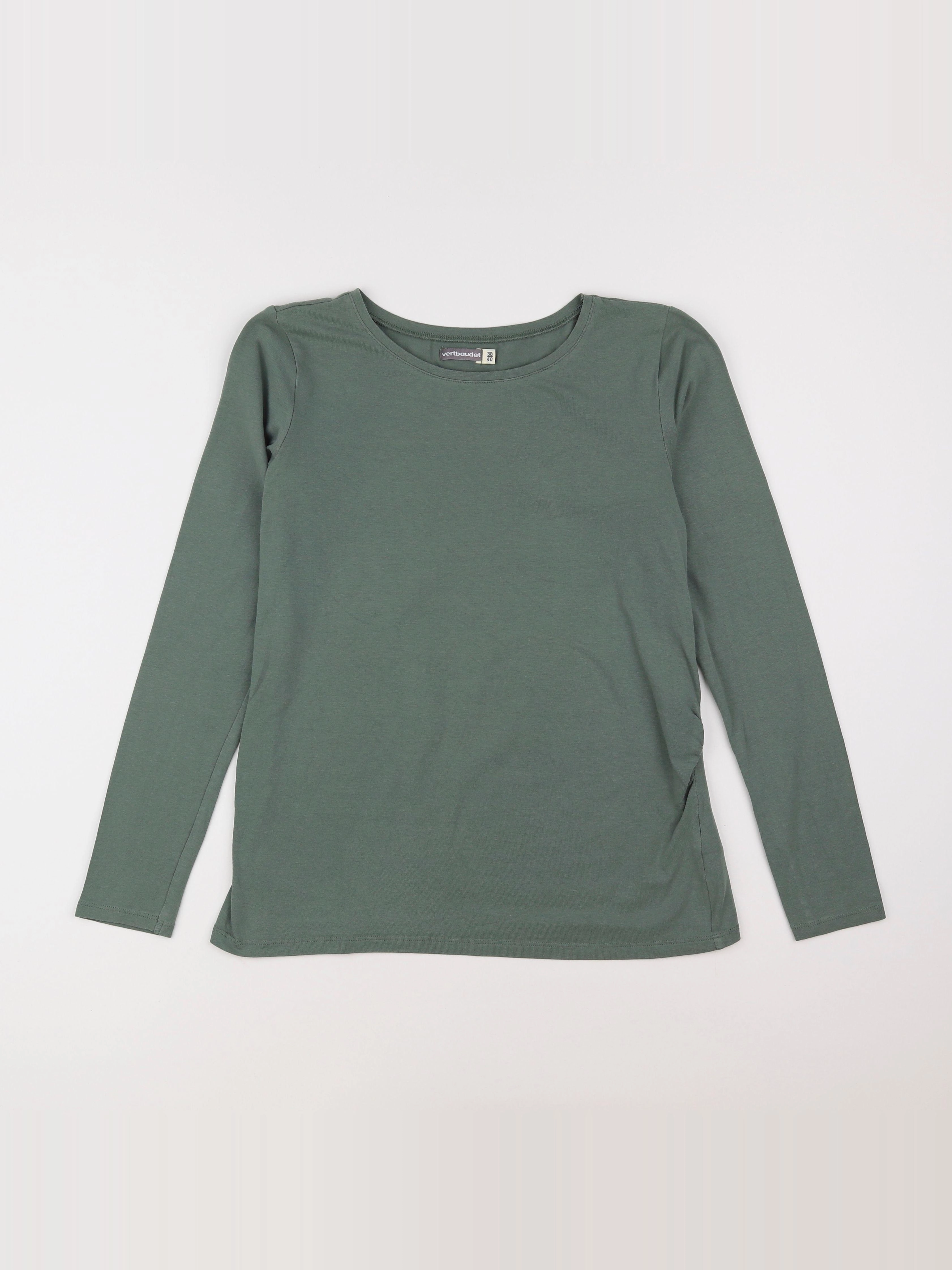 Vertbaudet - tee-shirt grossesse vert - 38 à 40