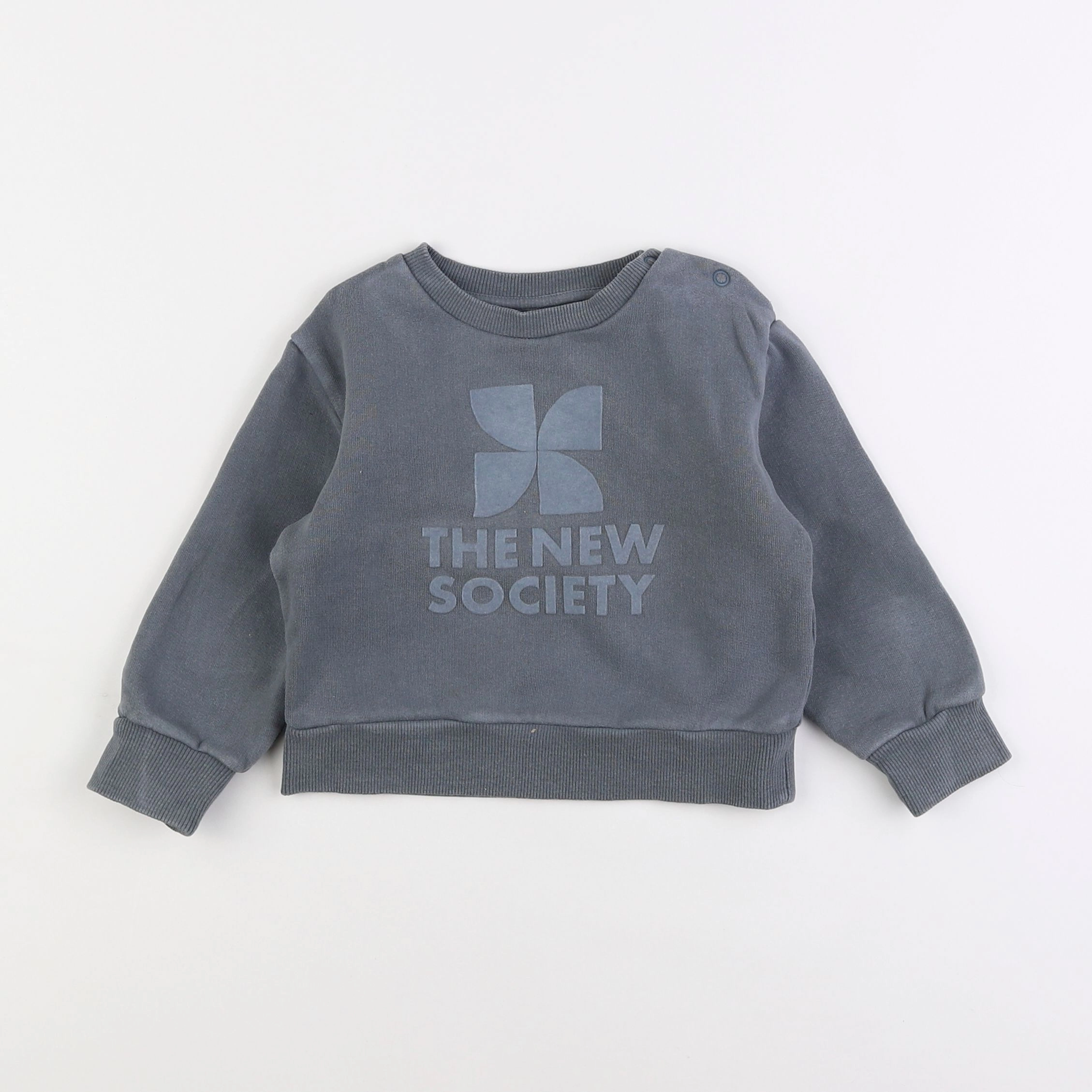 The new society - sweat gris - 2 ans