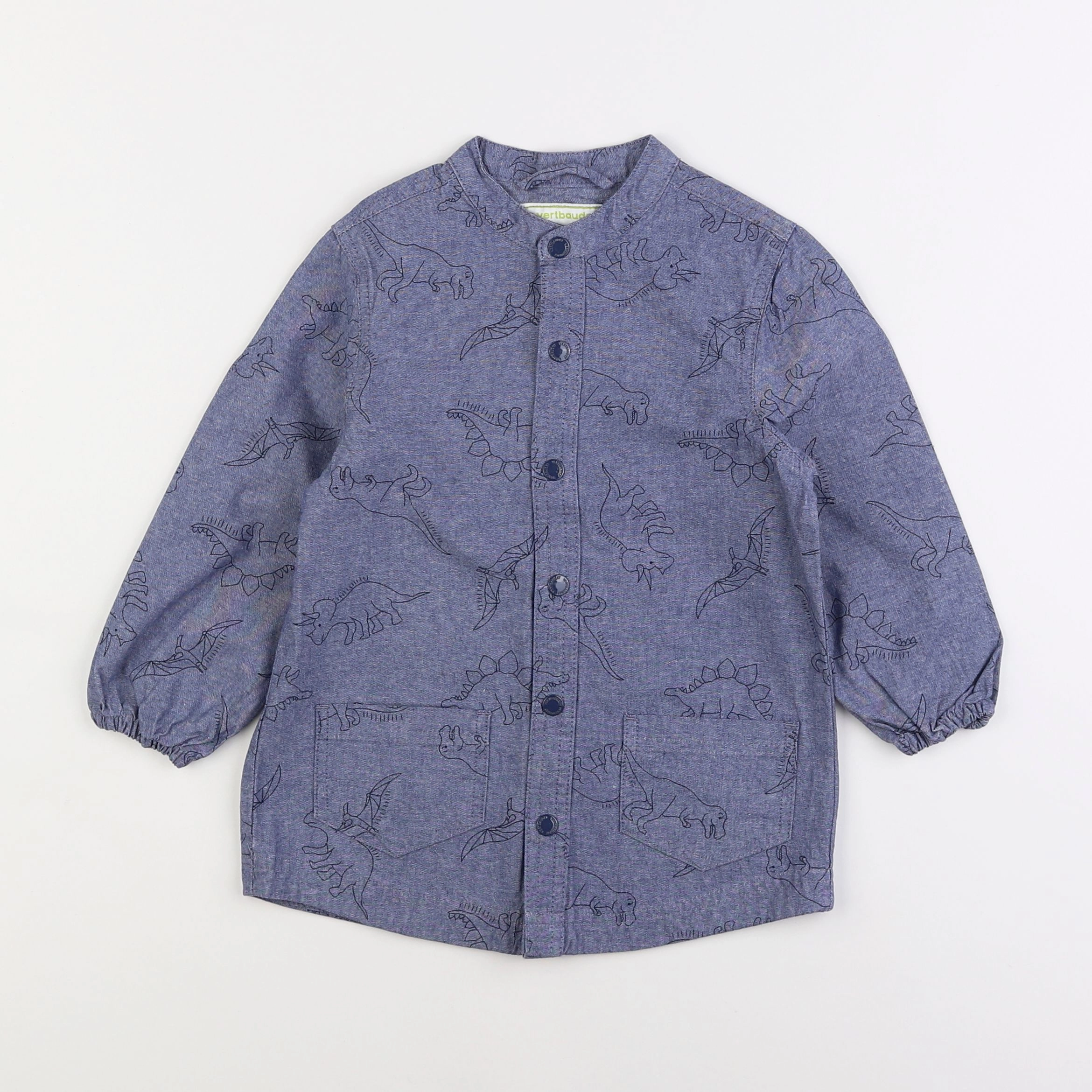 Vertbaudet - chemise bleu - 3 ans