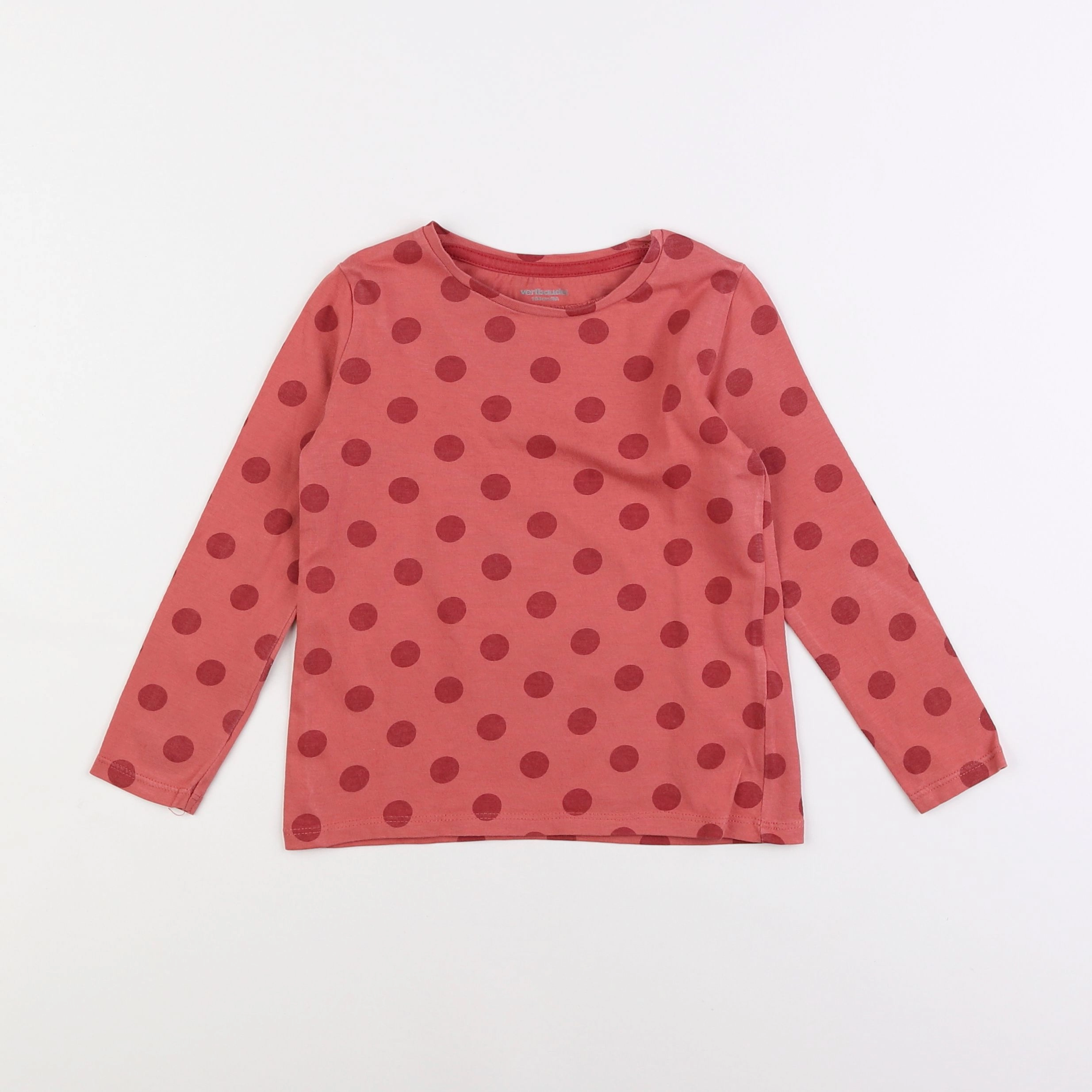 Vertbaudet - tee-shirt rose - 4 ans