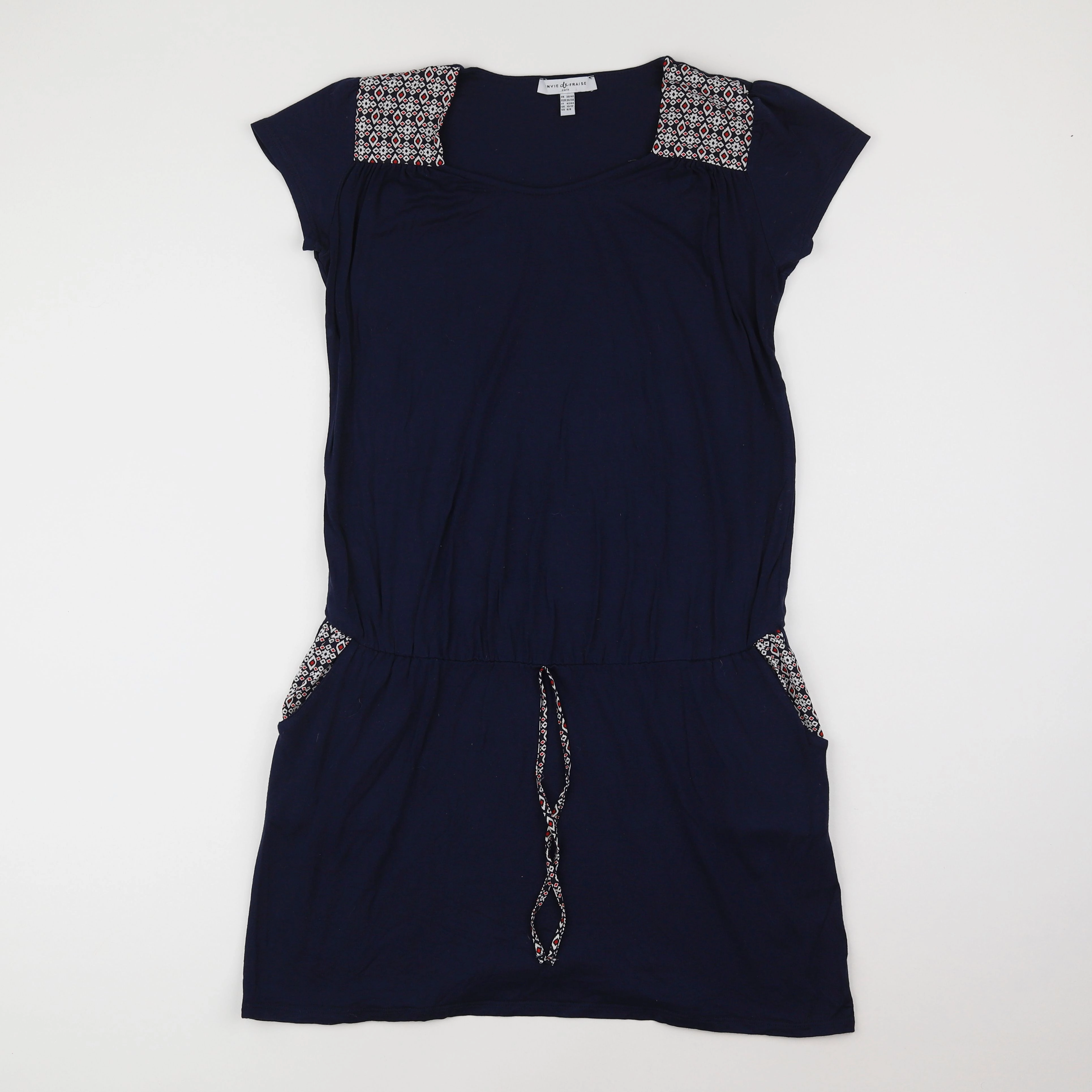 Envie de fraise - robe grossesse bleu - 36 à 38