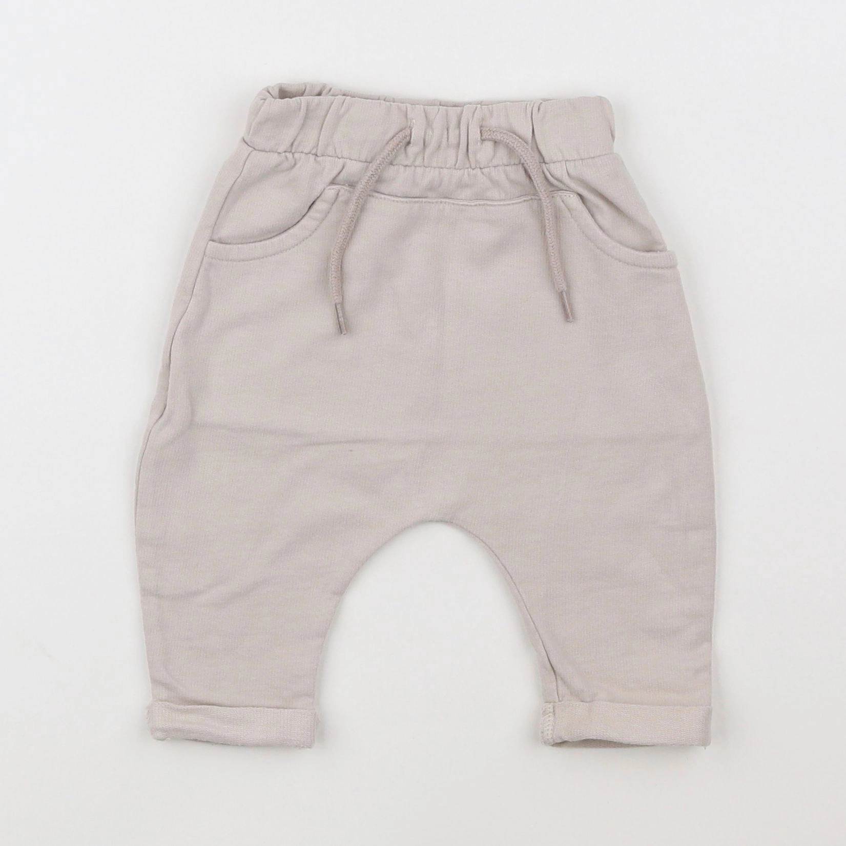 Vertbaudet - jogging beige - 3 mois