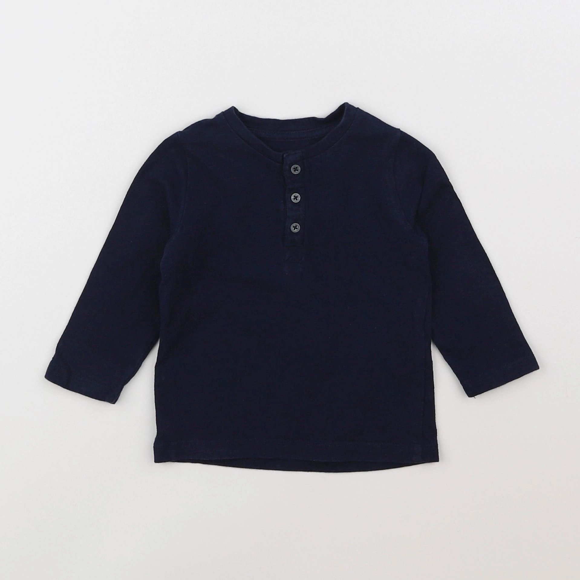 Vertbaudet - tee-shirt bleu - 6 mois