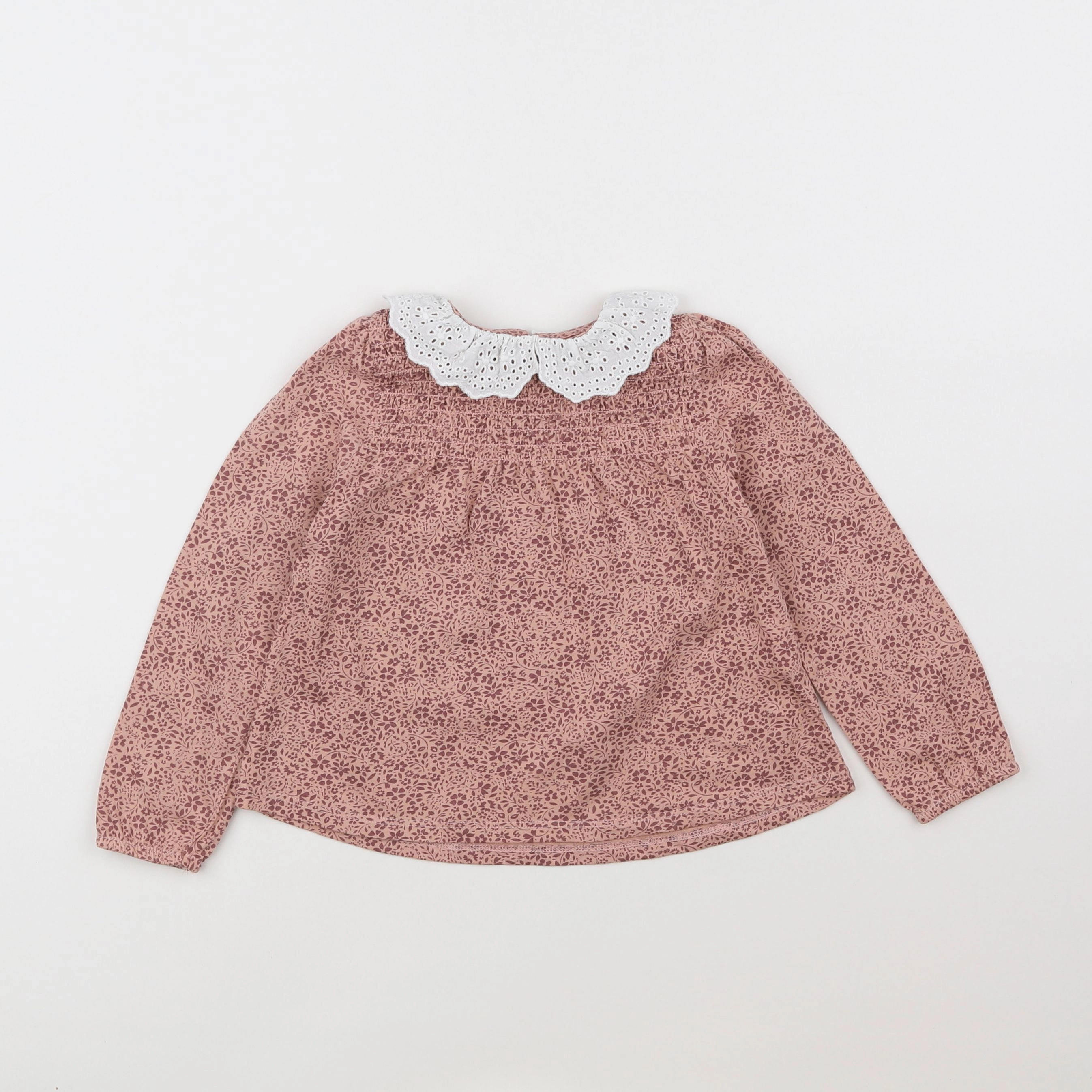 Vertbaudet - tee-shirt rose - 3 ans