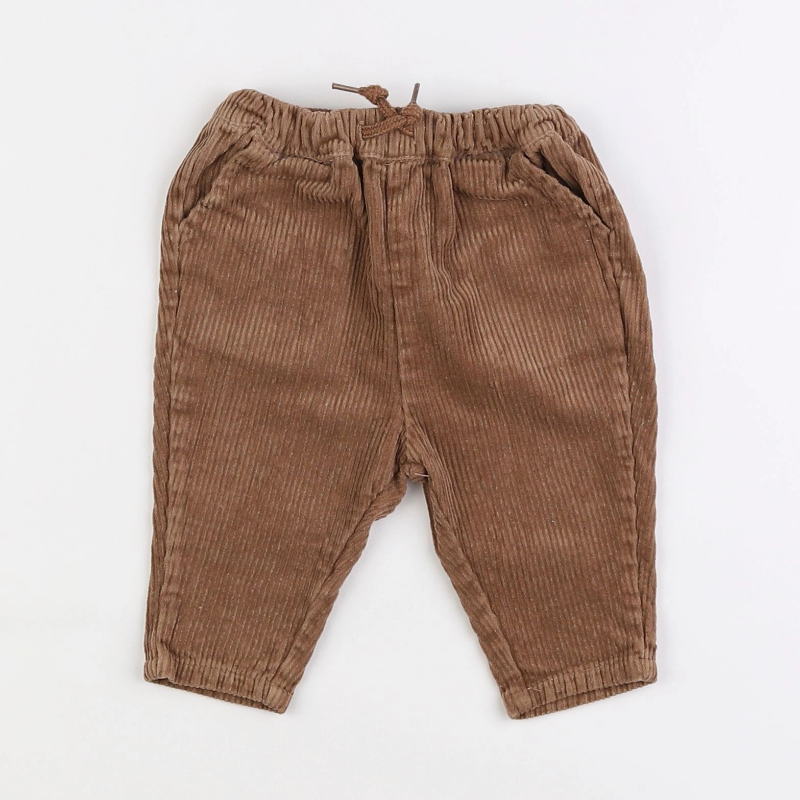 Vertbaudet - pantalon marron - 3 mois