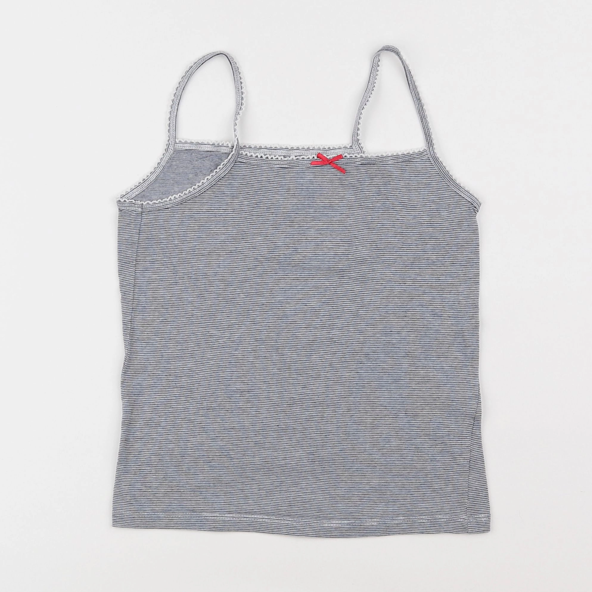 Vertbaudet - maillot de corps bleu - 8 ans