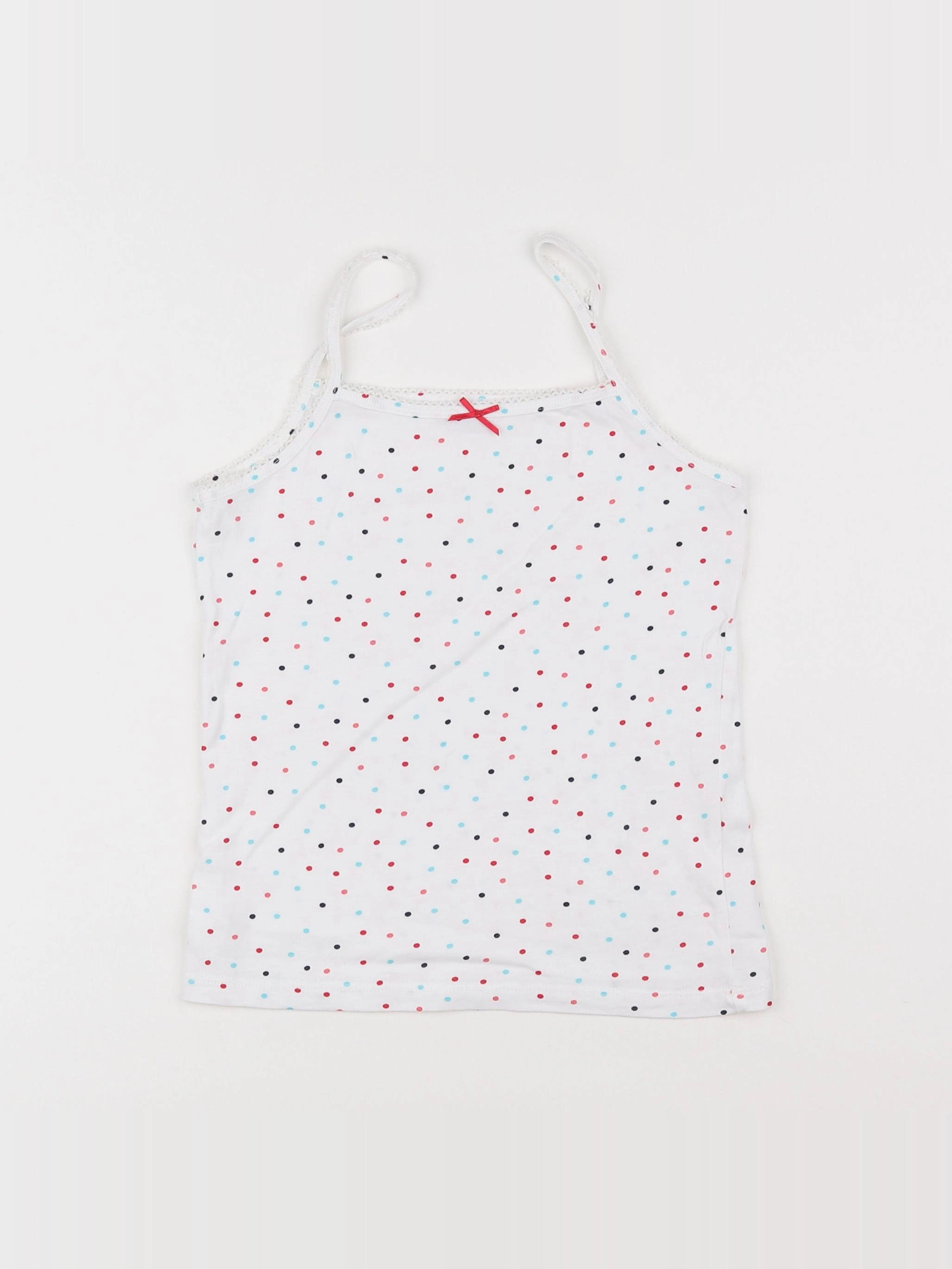 Vertbaudet - maillot de corps blanc - 8 ans