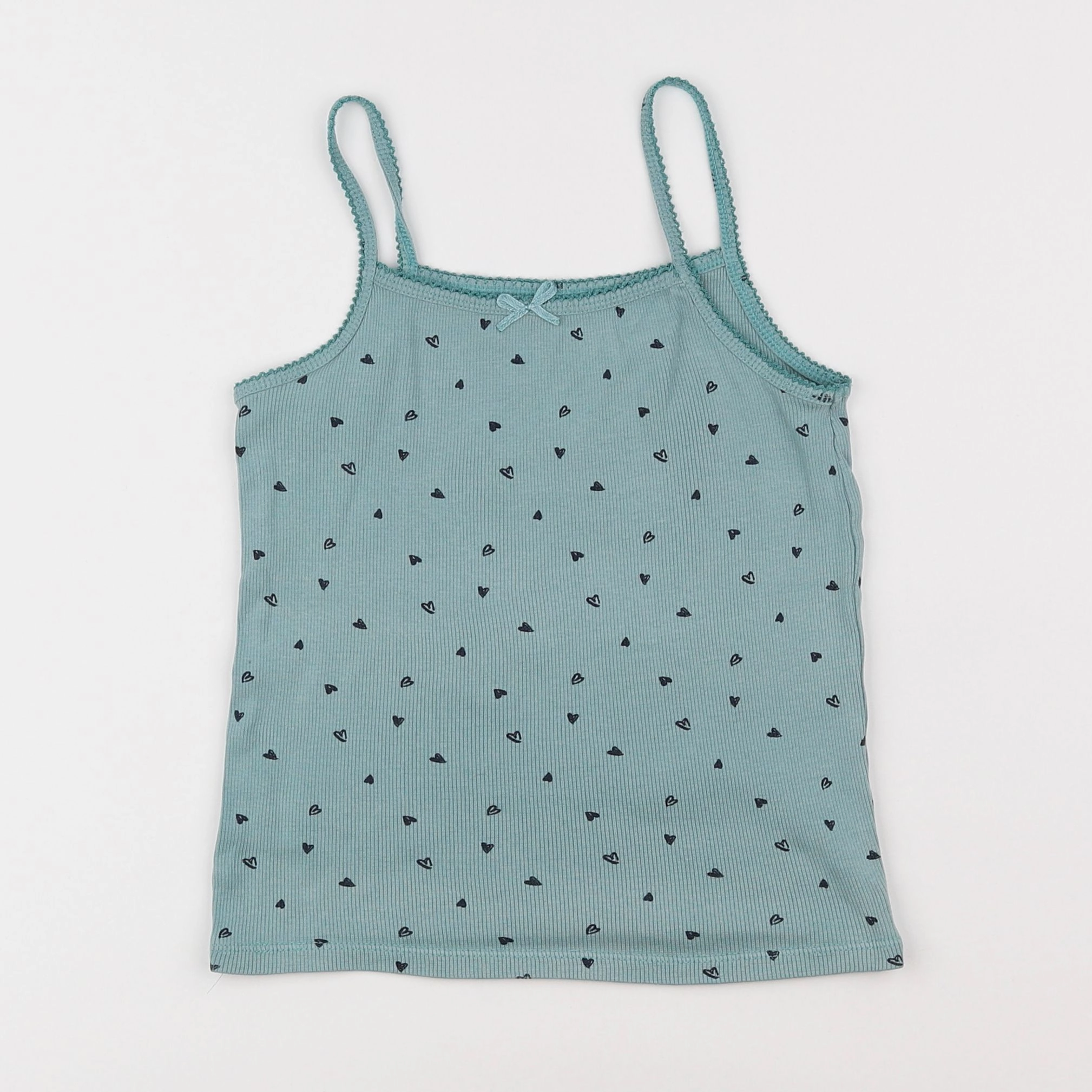 Vertbaudet - maillot de corps vert - 8 ans