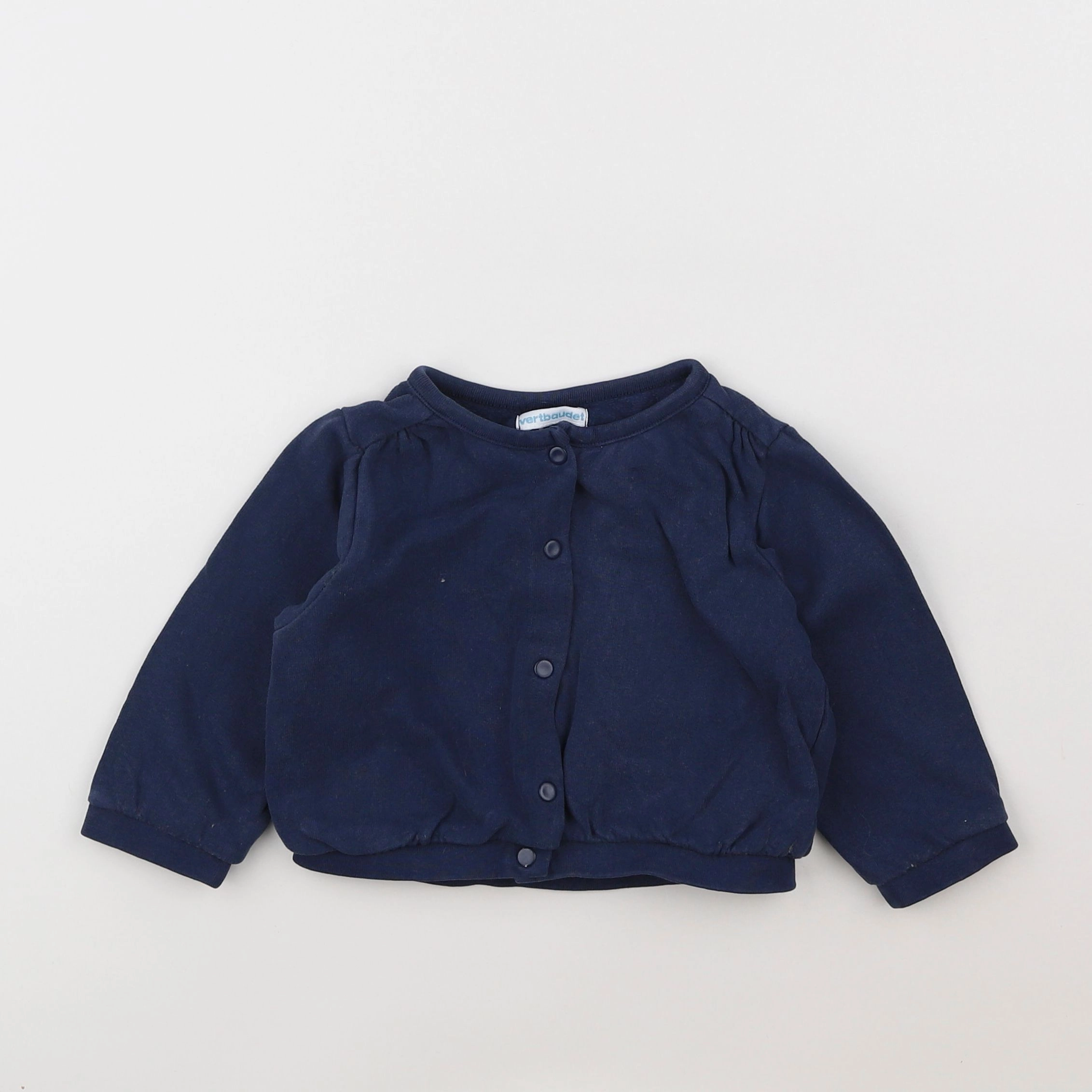 Vertbaudet - sweat bleu - 2 ans