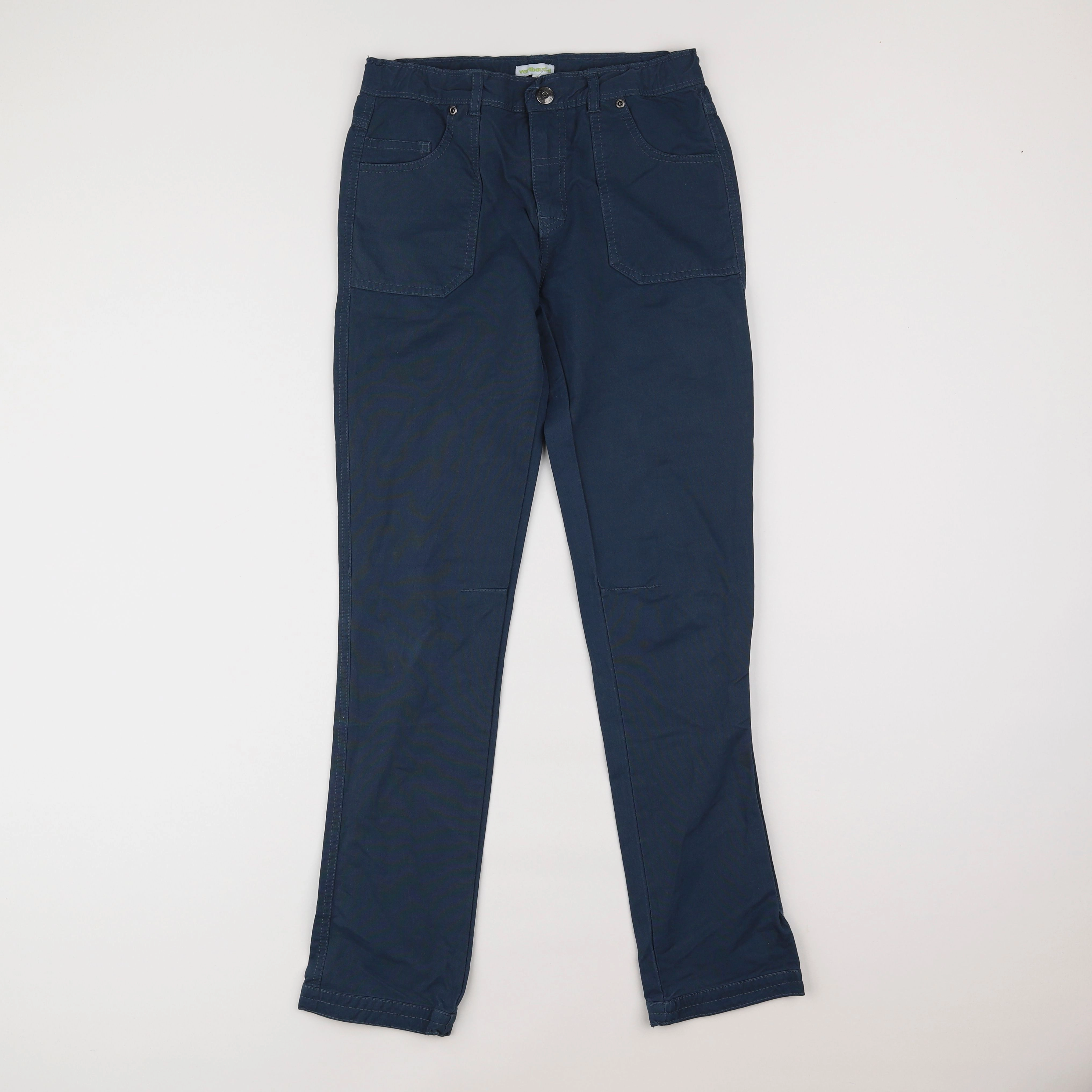 Vertbaudet - pantalon bleu - 12 ans