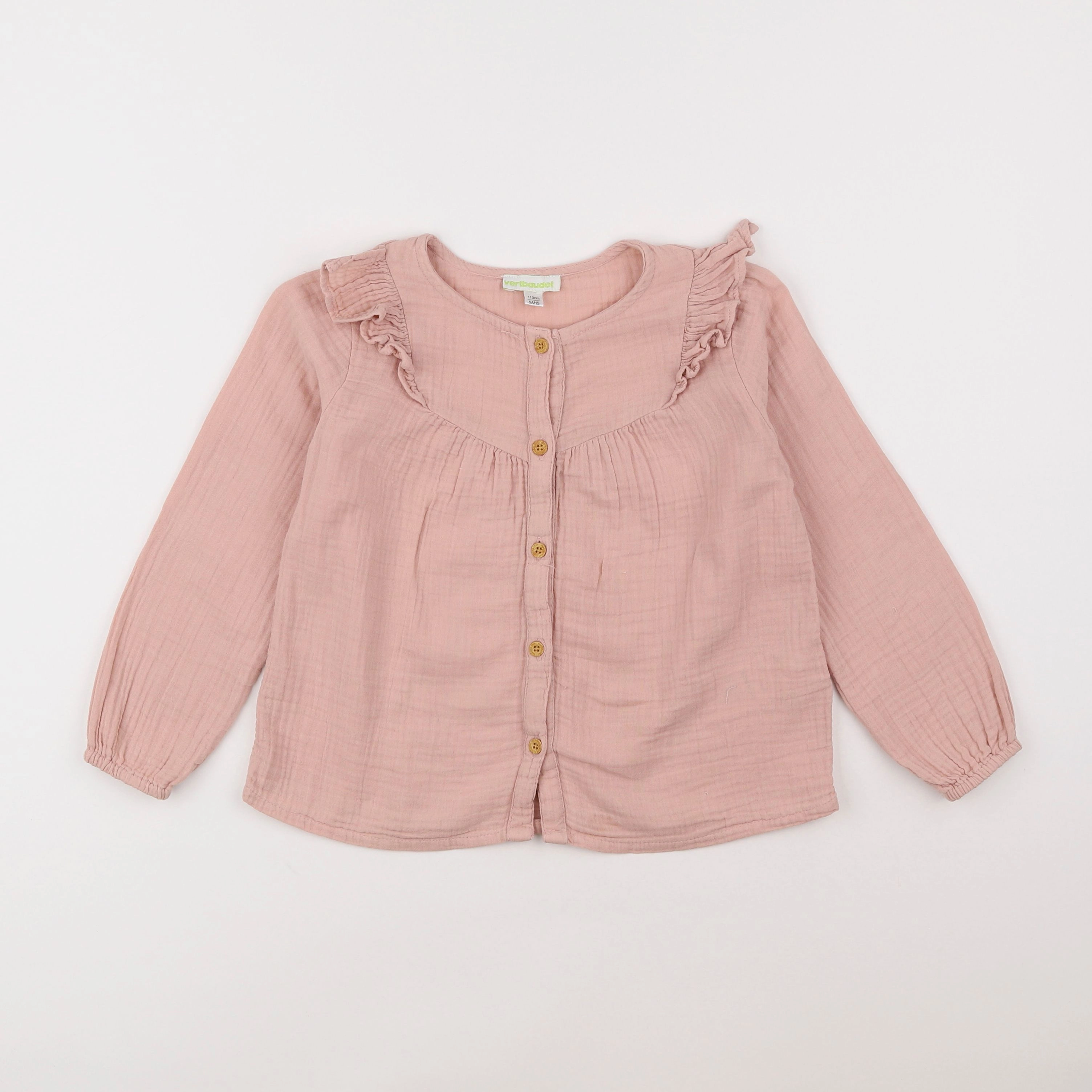 Vertbaudet - blouse rose - 5 ans