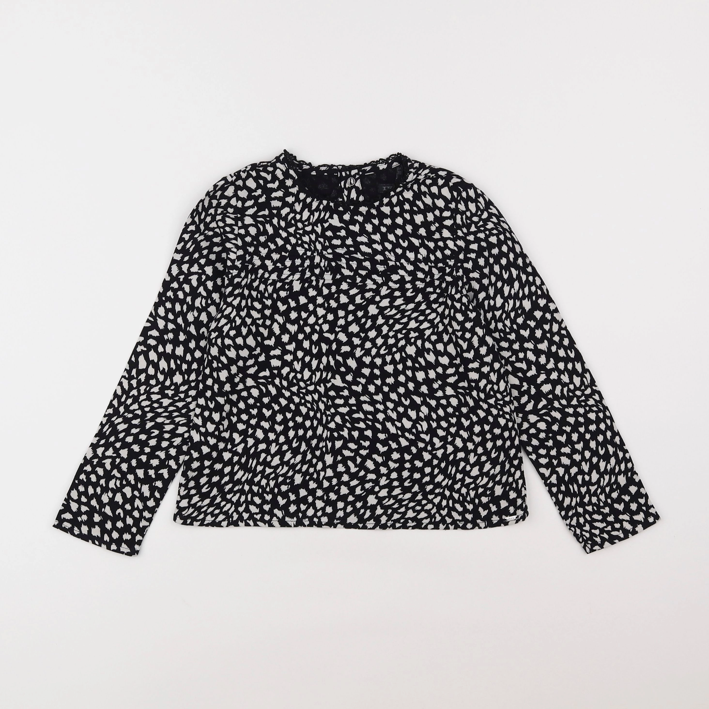 IKKS - blouse blanc, noir - 5 ans