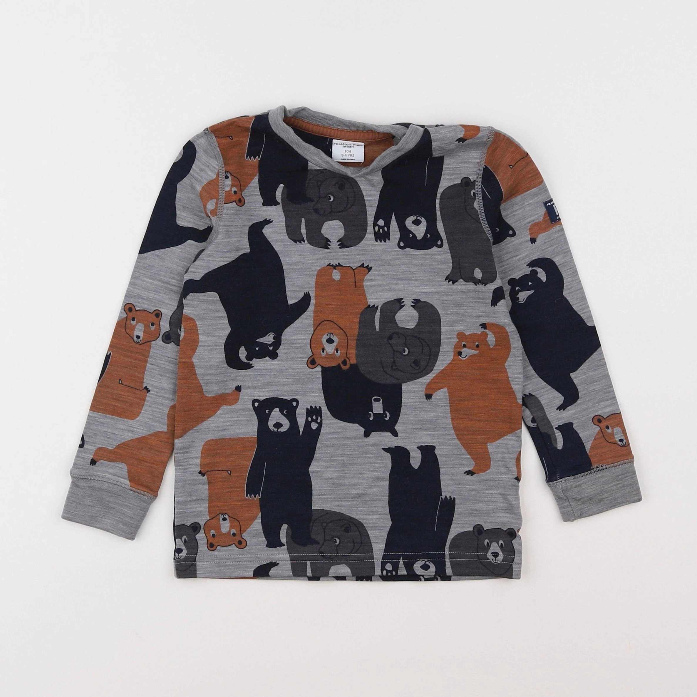 Polarn O. Pyret - tee-shirt multicolore - 3/4 ans