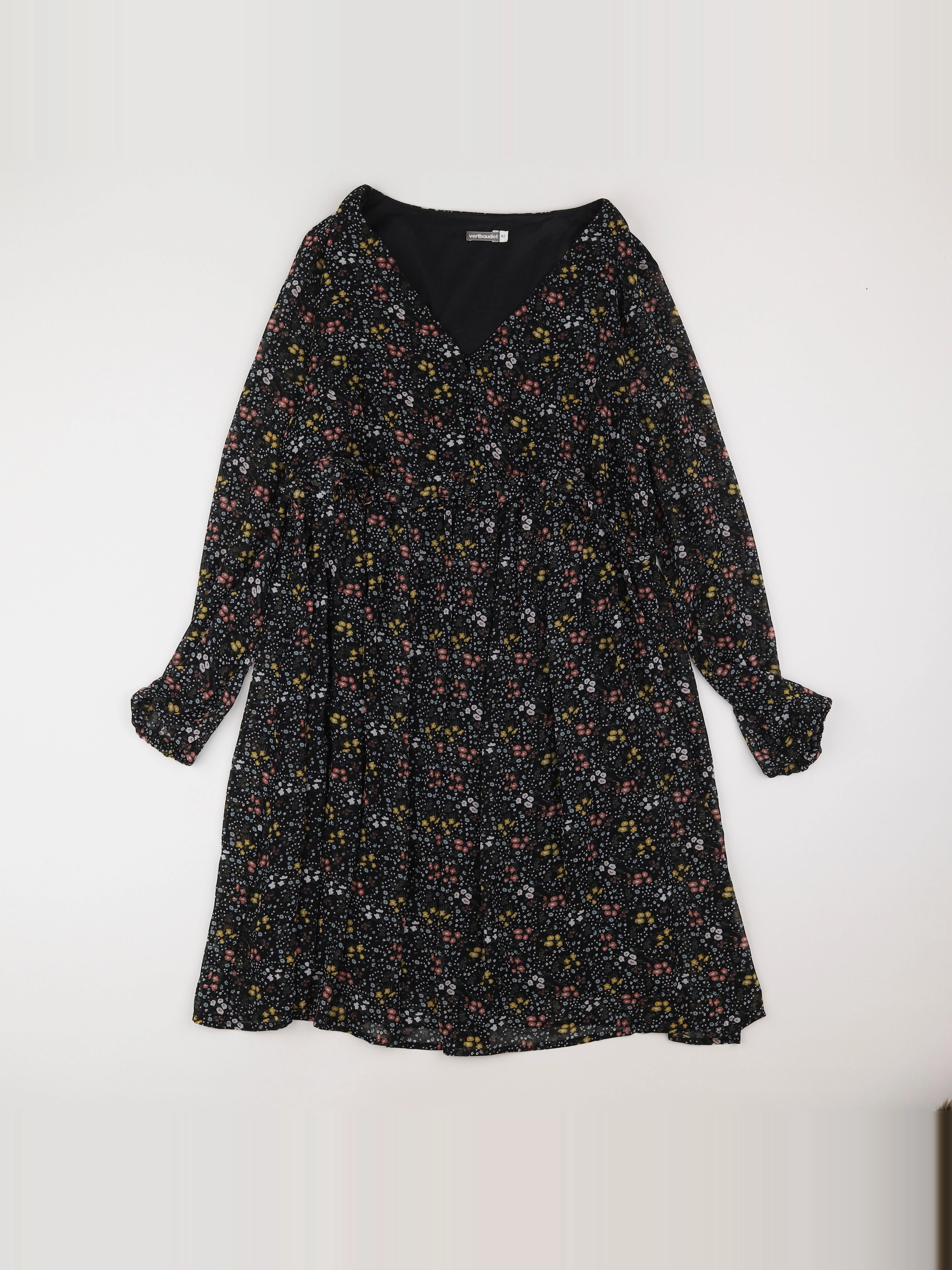 Vertbaudet - robe grossesse multicolore - 42