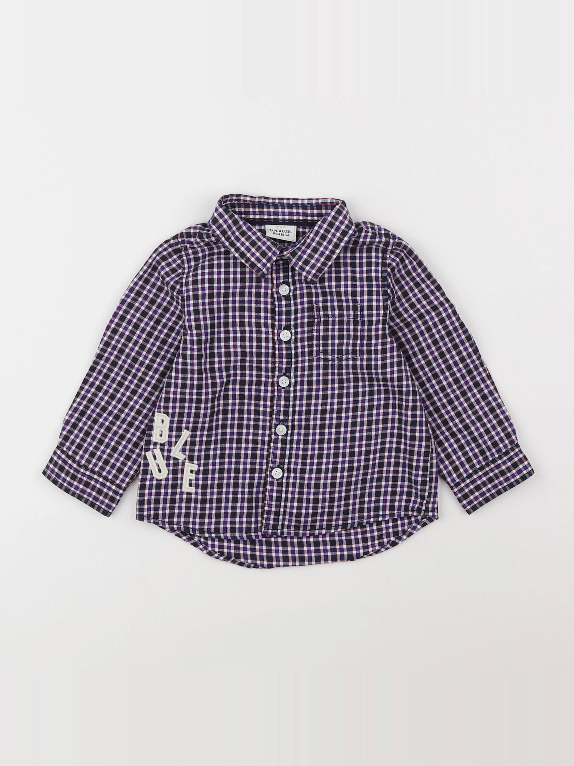 Tape à l'oeil - chemise multicolore - 18 mois