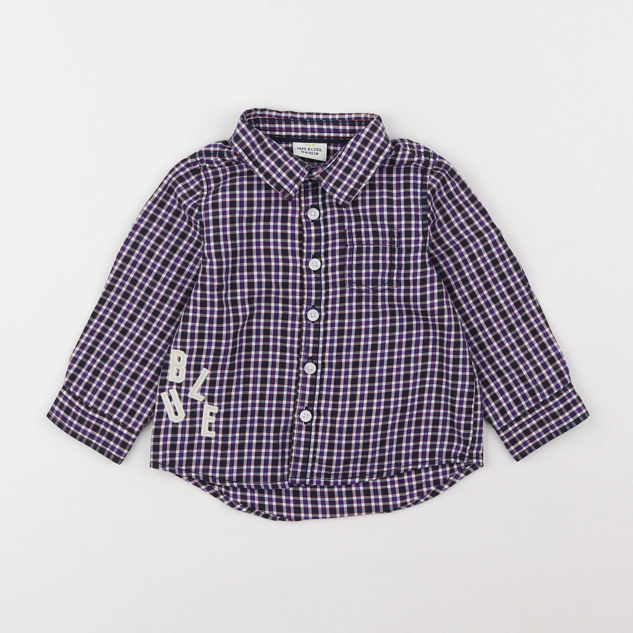Tape à l'oeil - chemise multicolore - 18 mois