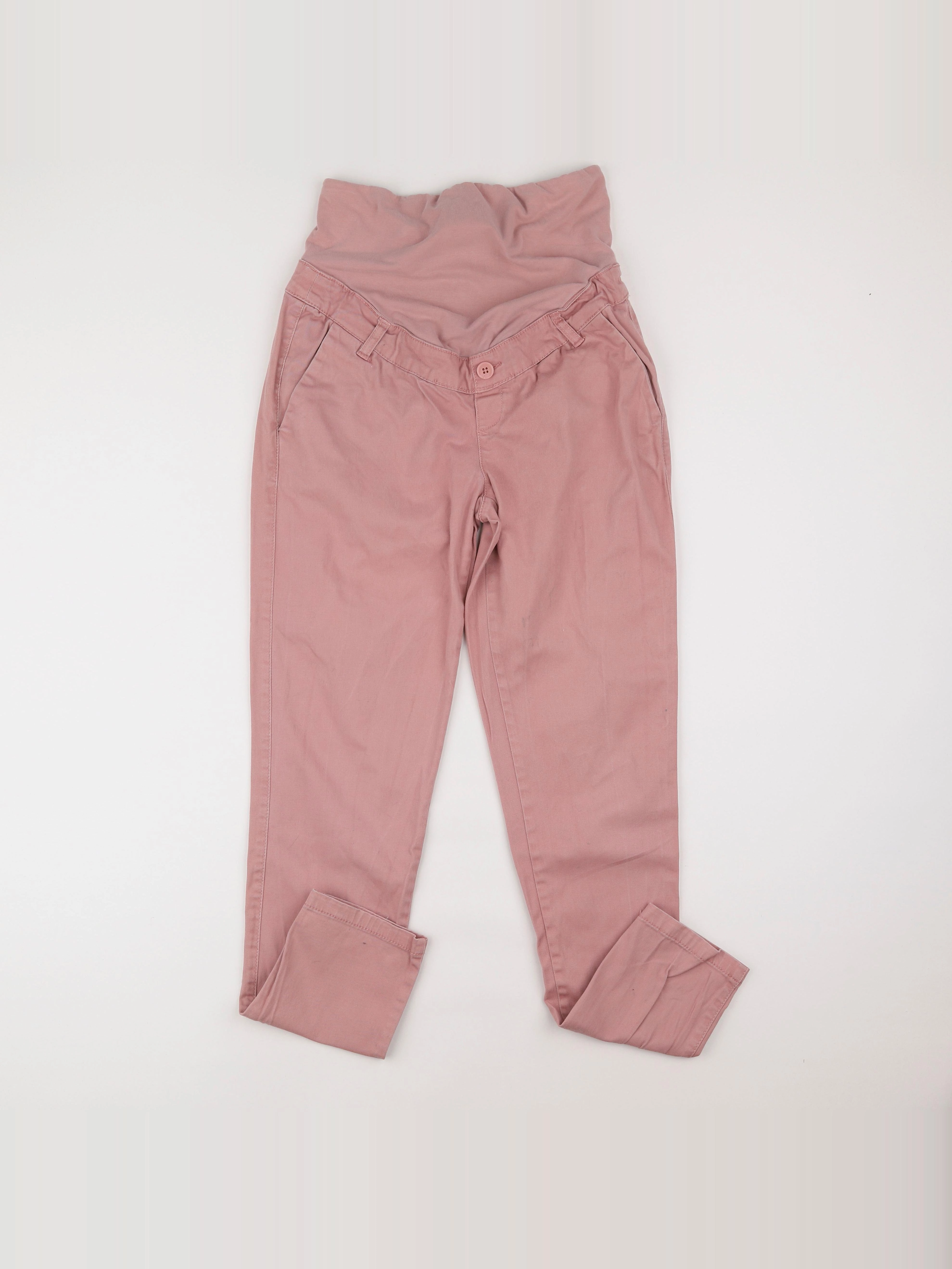 Vertbaudet - pantalon grossesse rose - 36