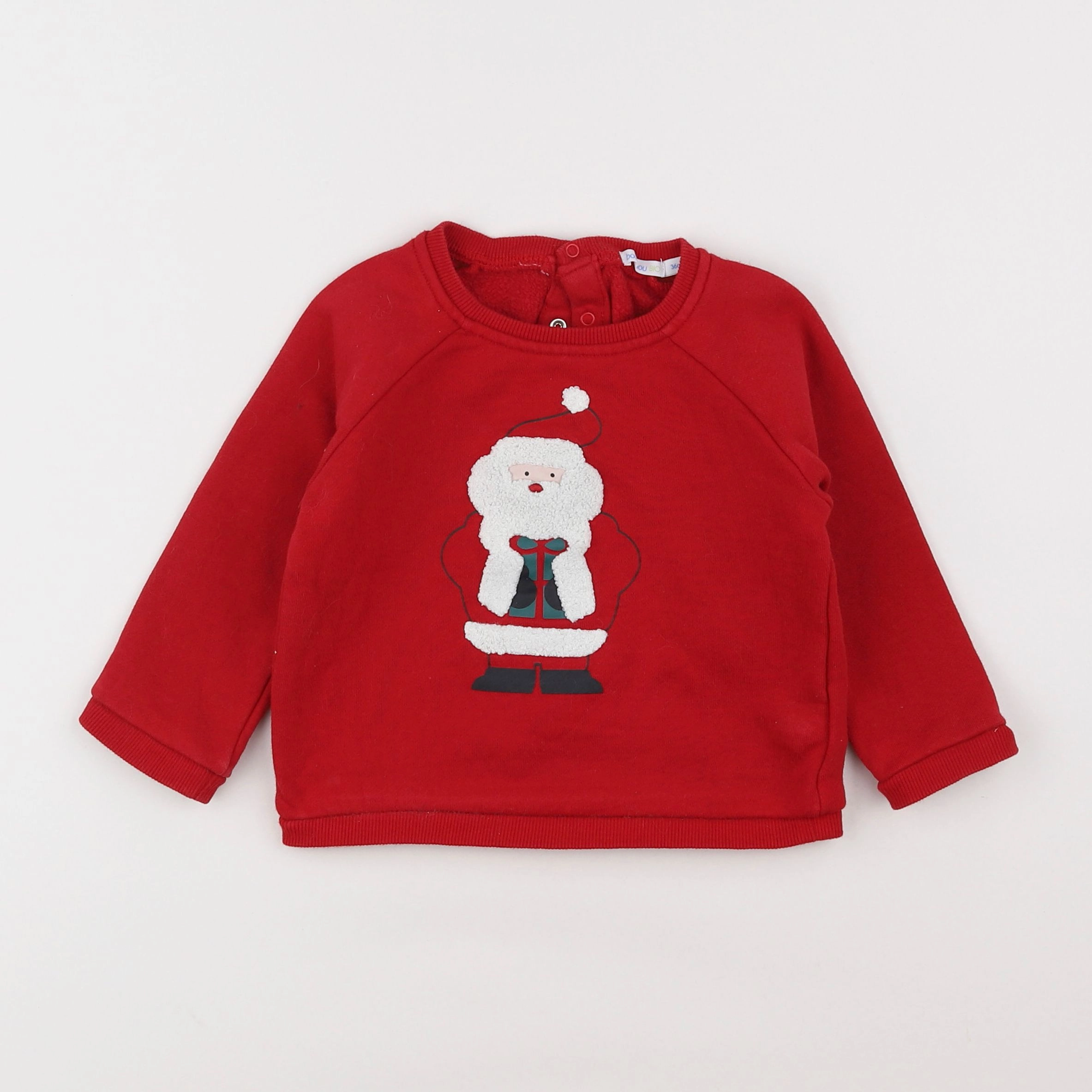 Boutchou - sweat rouge - 3 ans