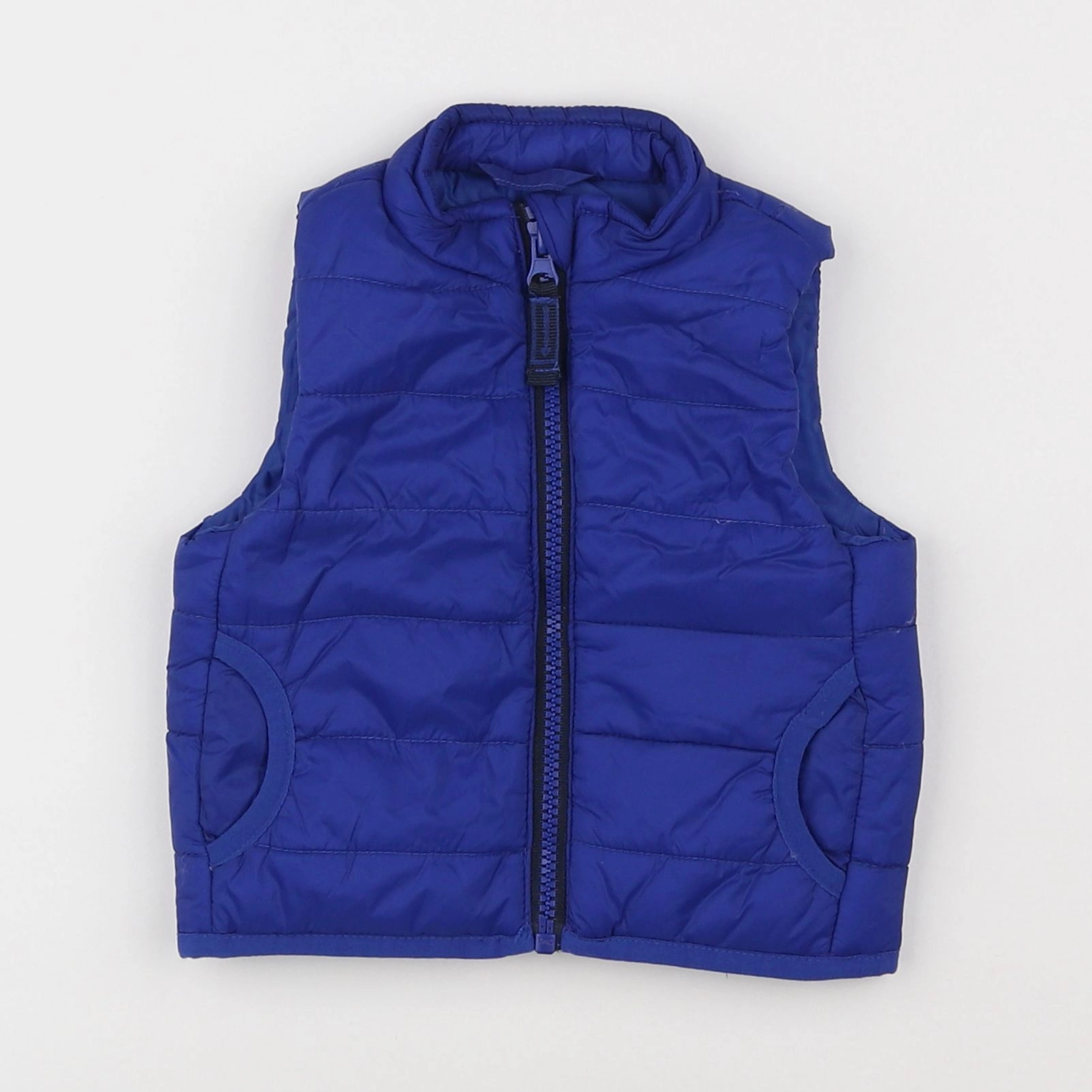 Vertbaudet - doudoune bleu - 6 mois