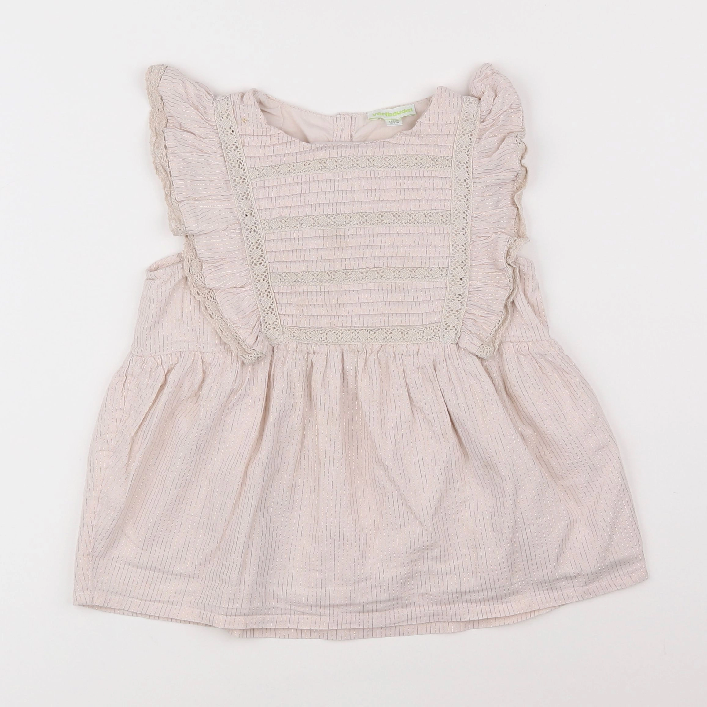 Vertbaudet - blouse rose - 8 ans