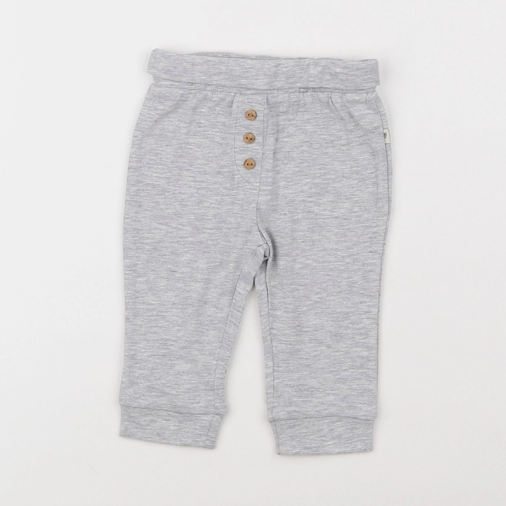 Vertbaudet - legging gris - 6 mois