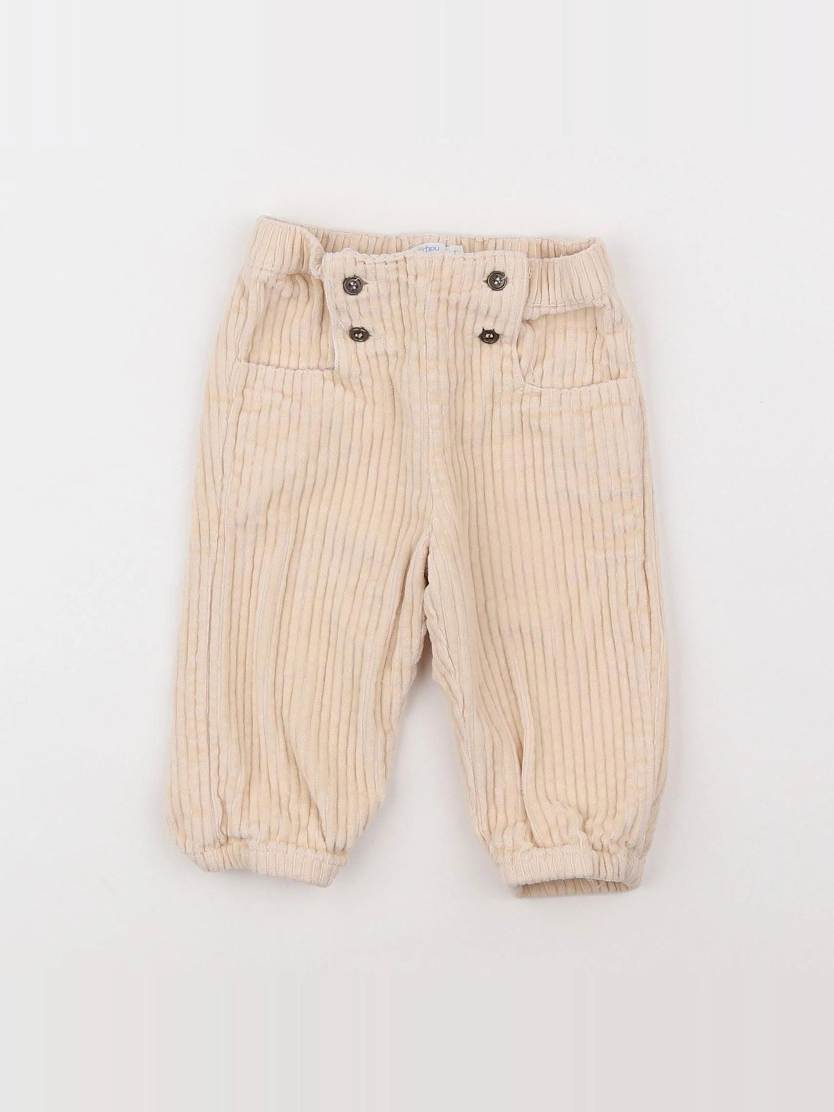 Boutchou - pantalon beige - 6 mois