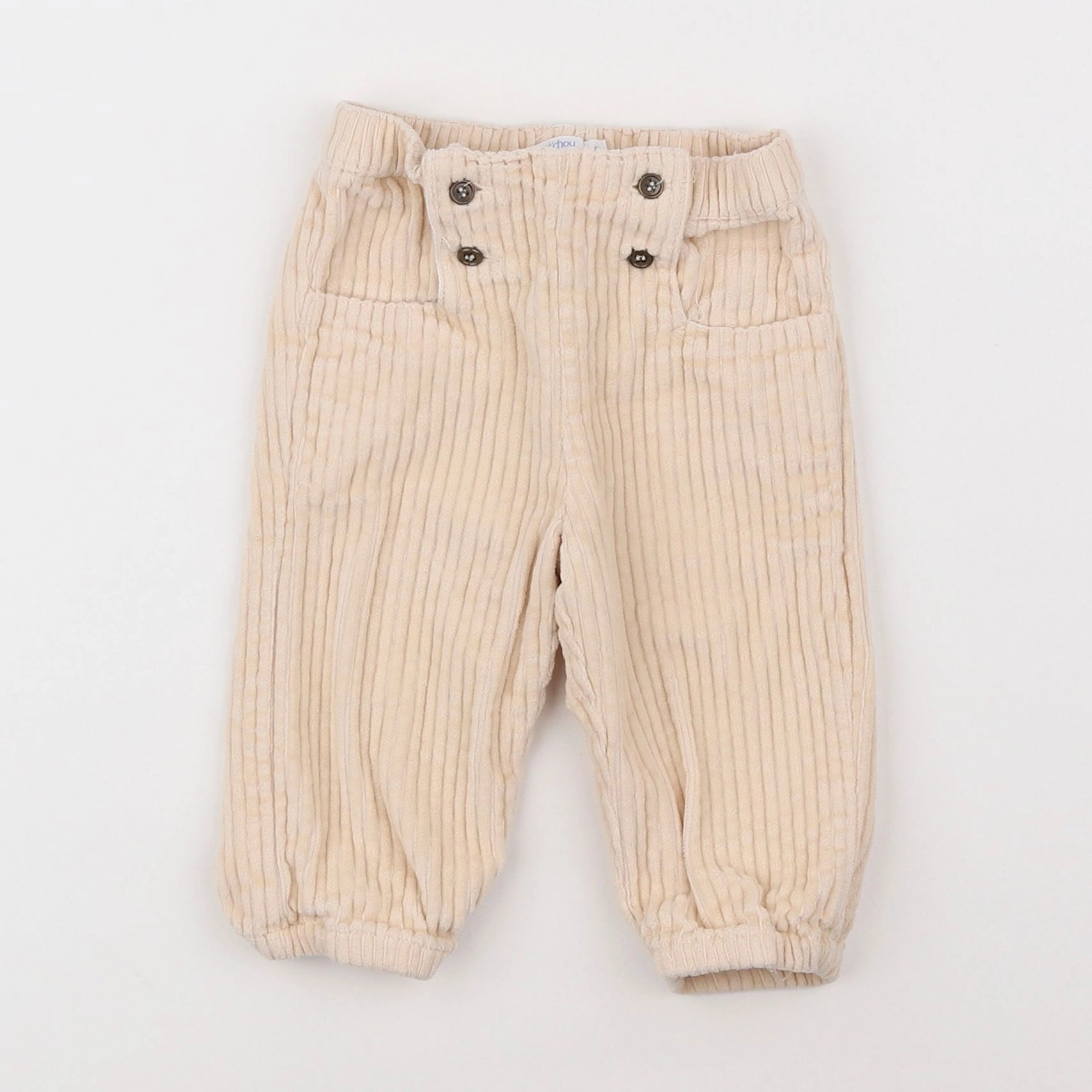 Boutchou - pantalon beige - 6 mois