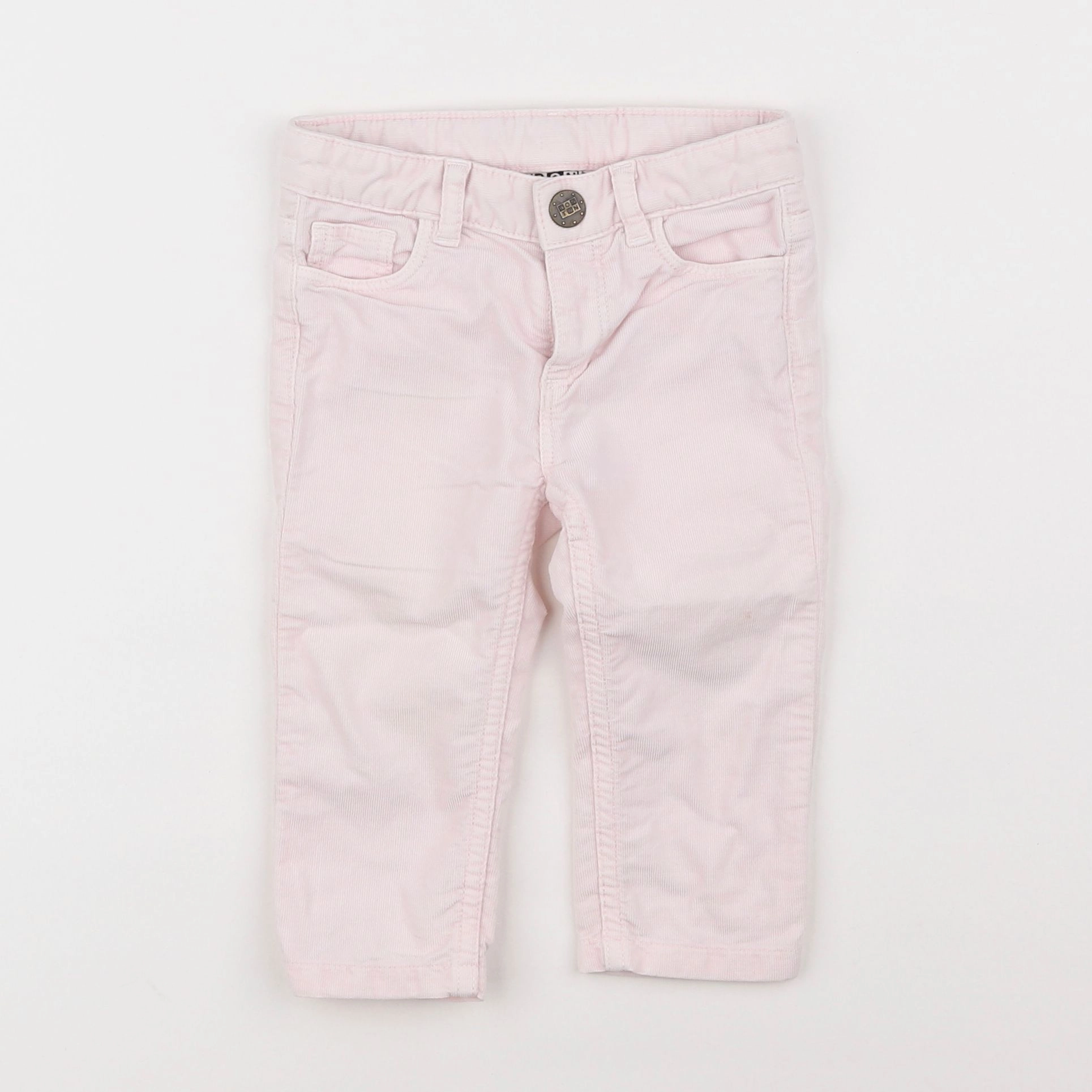 Bonton - pantalon rose - 12 mois