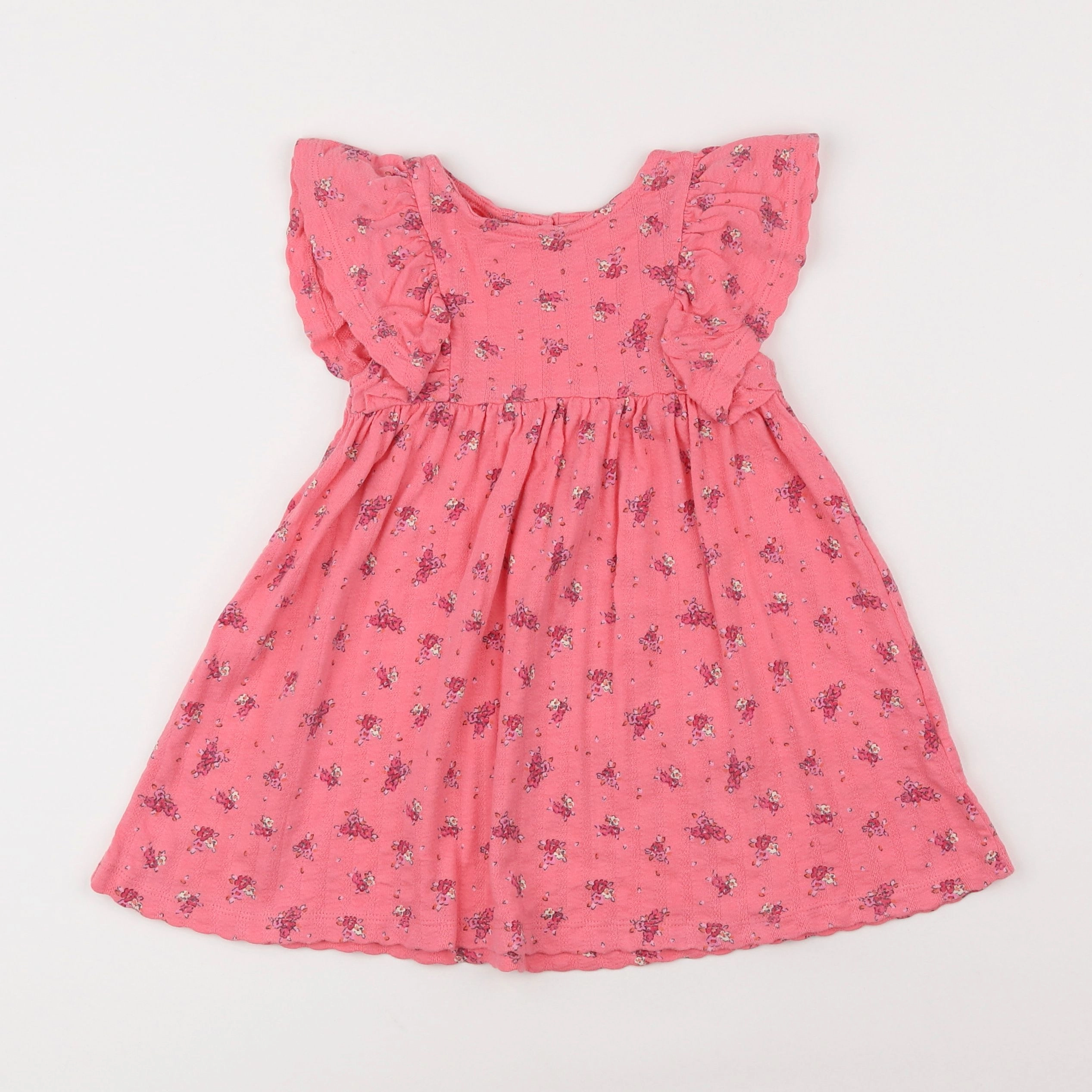 Vertbaudet - robe rose - 2 ans