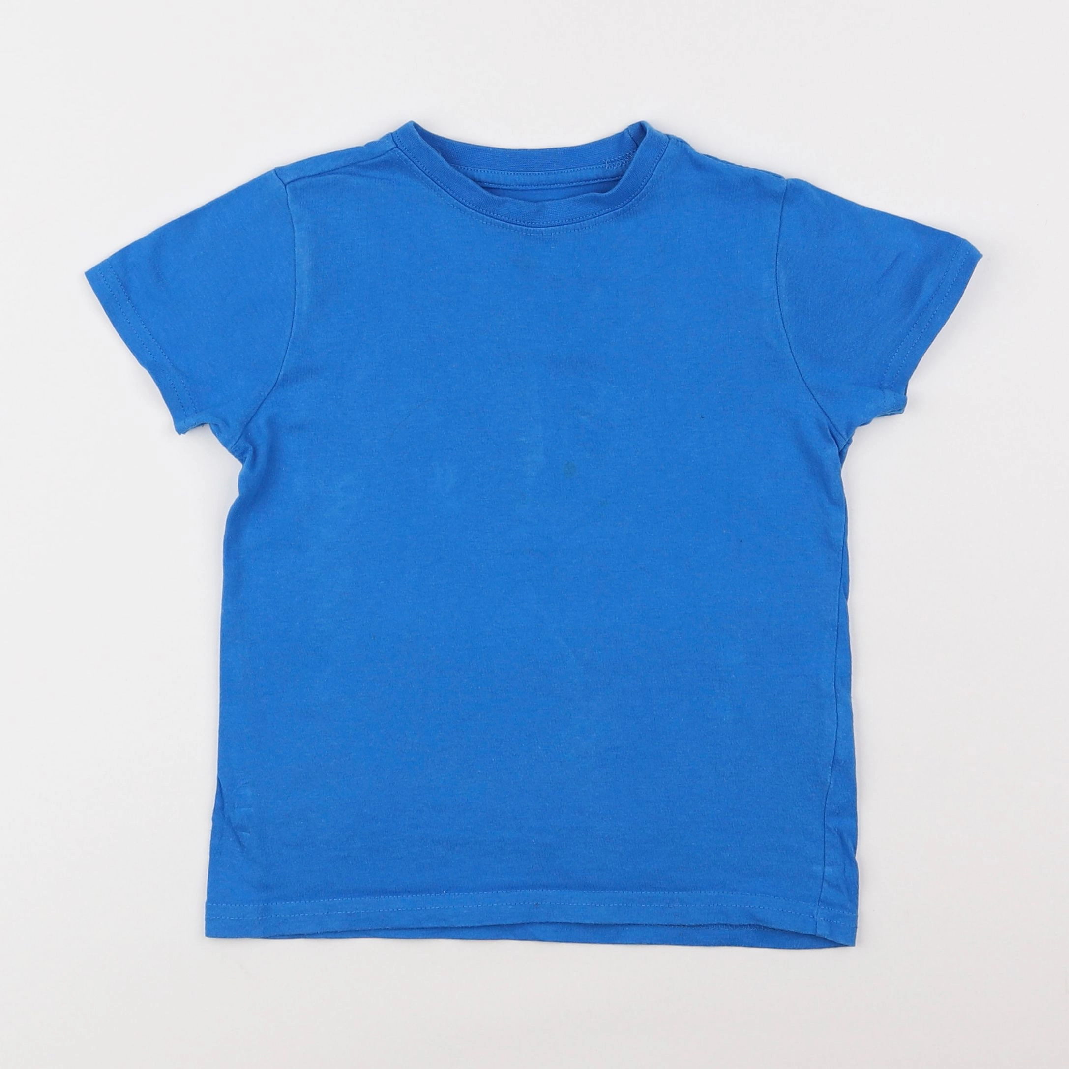 Vertbaudet - tee-shirt bleu - 5 ans