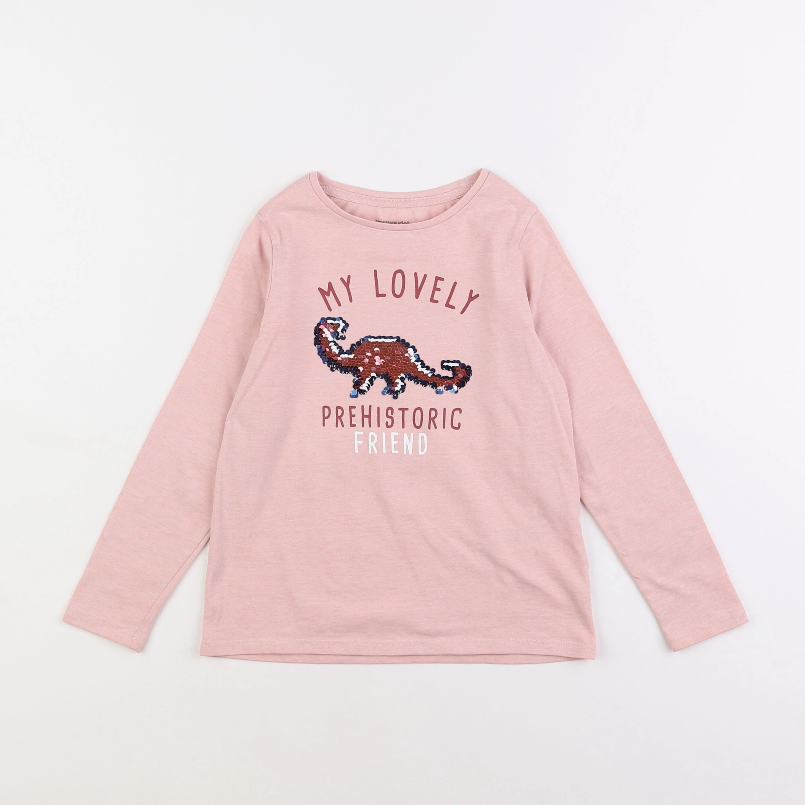 Vertbaudet - tee-shirt rose - 6 ans